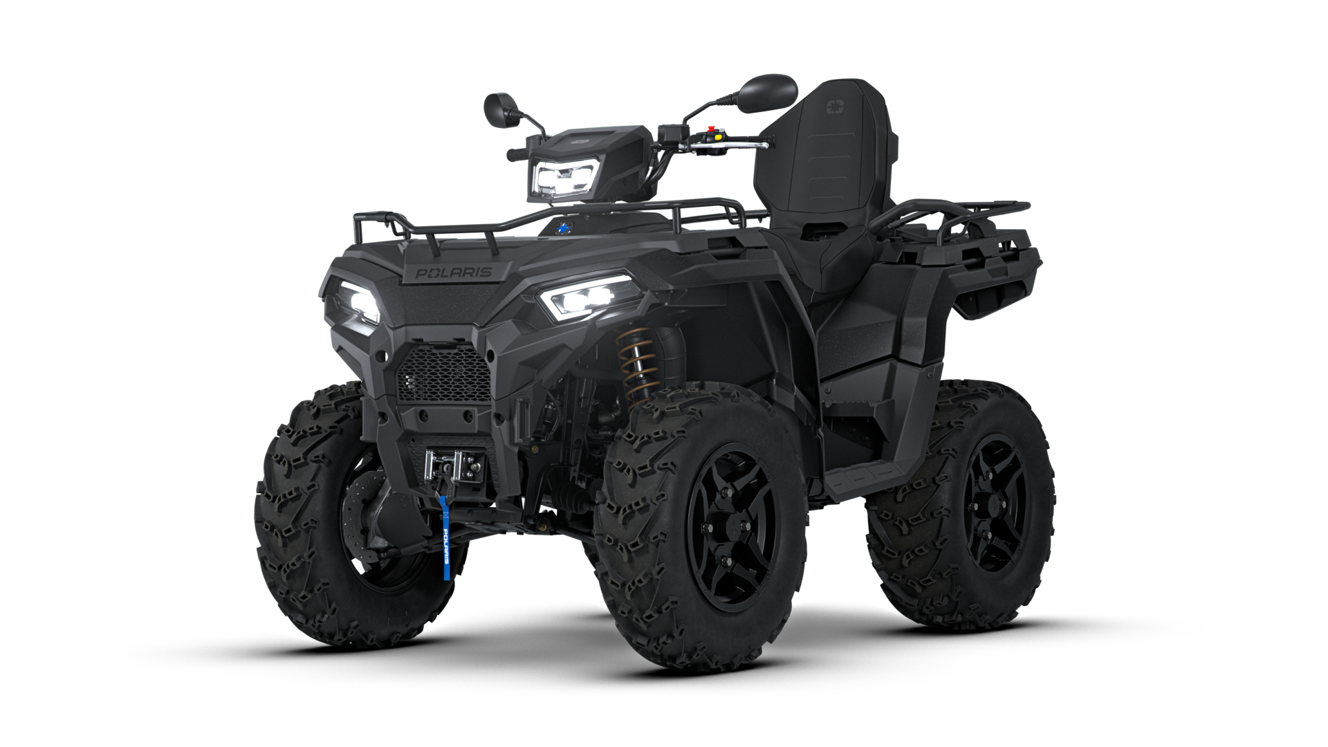 SPORTSMAN 600 EPS SE 2UP - MATT BLACK CRYSTAL  (TRACTOR T3B)