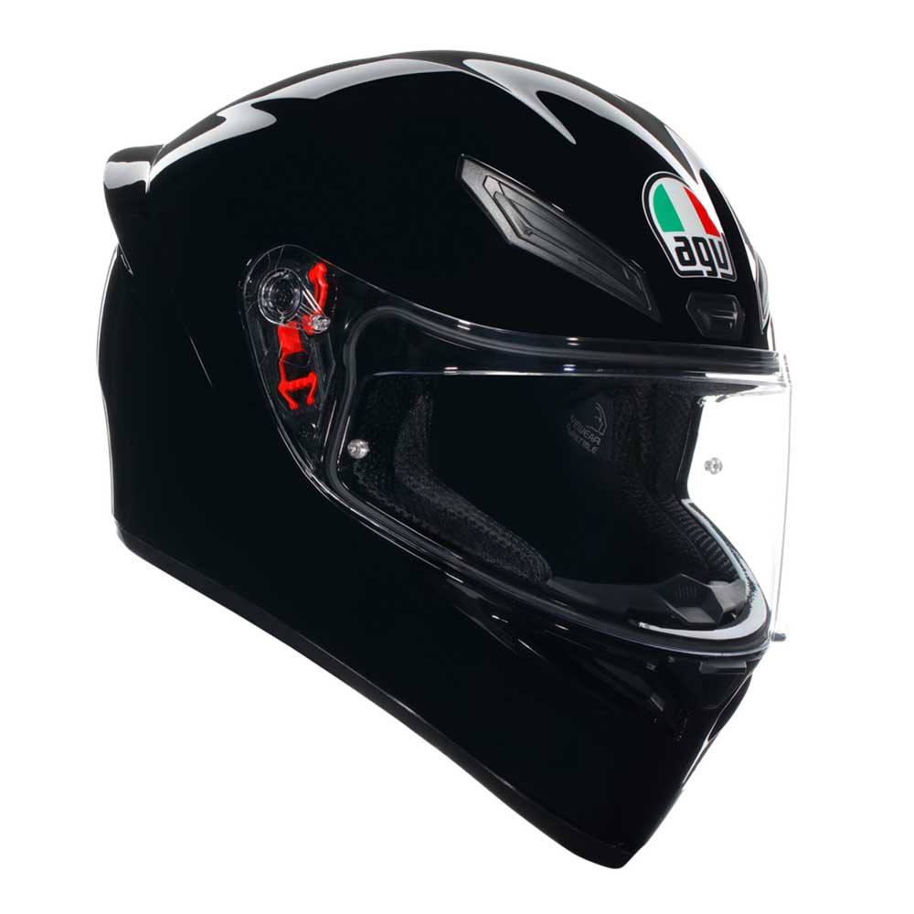 AGV K1 S  SOLID BLACK