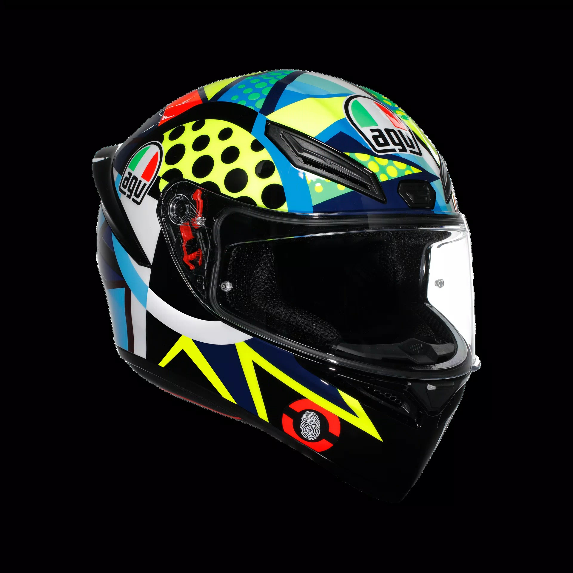 AGV K1 S ROSSI WINTER TEST 2020 TOP