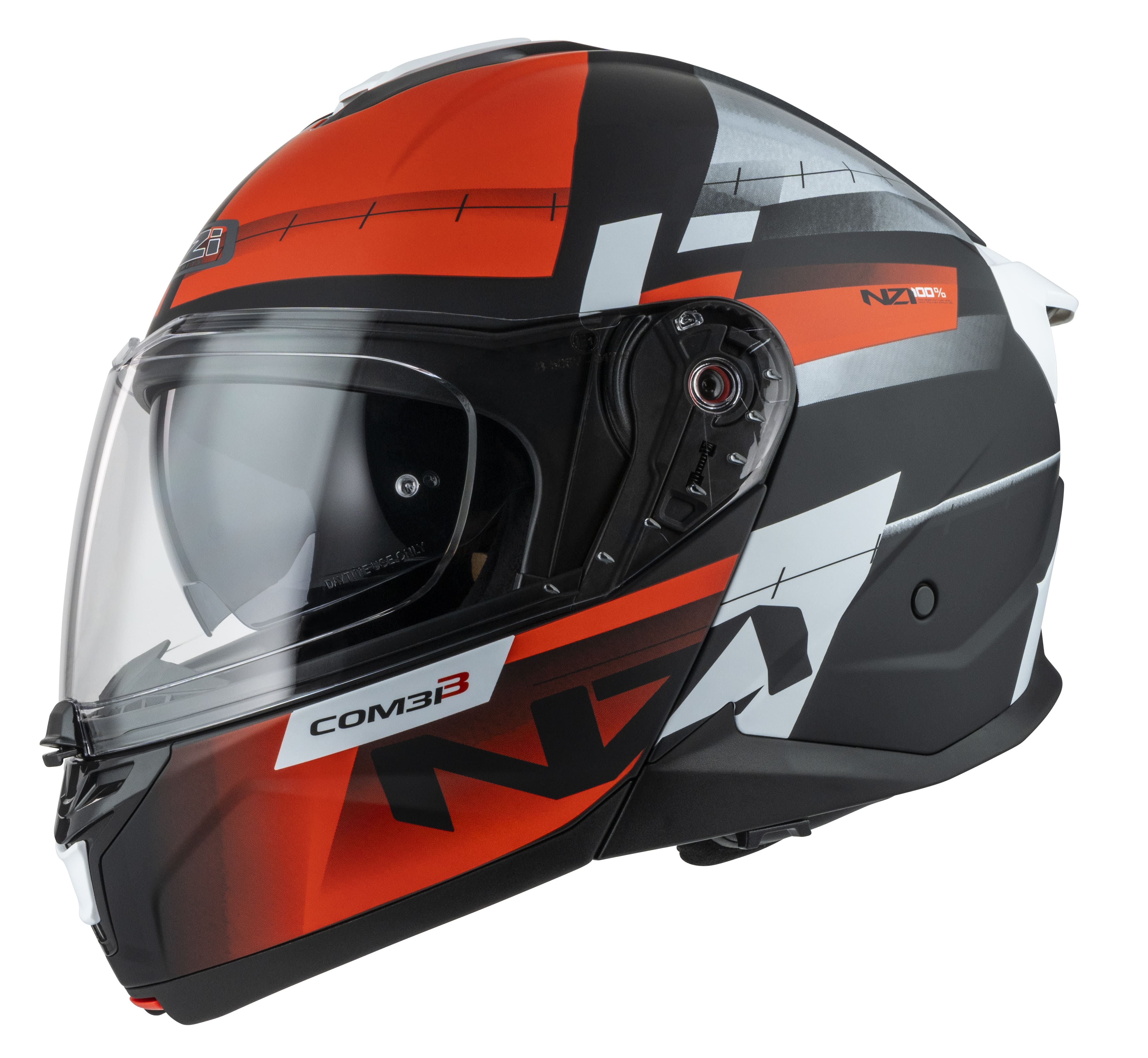 NZI COMBI 3 DUO METRIC BLACK&RED&WHITE