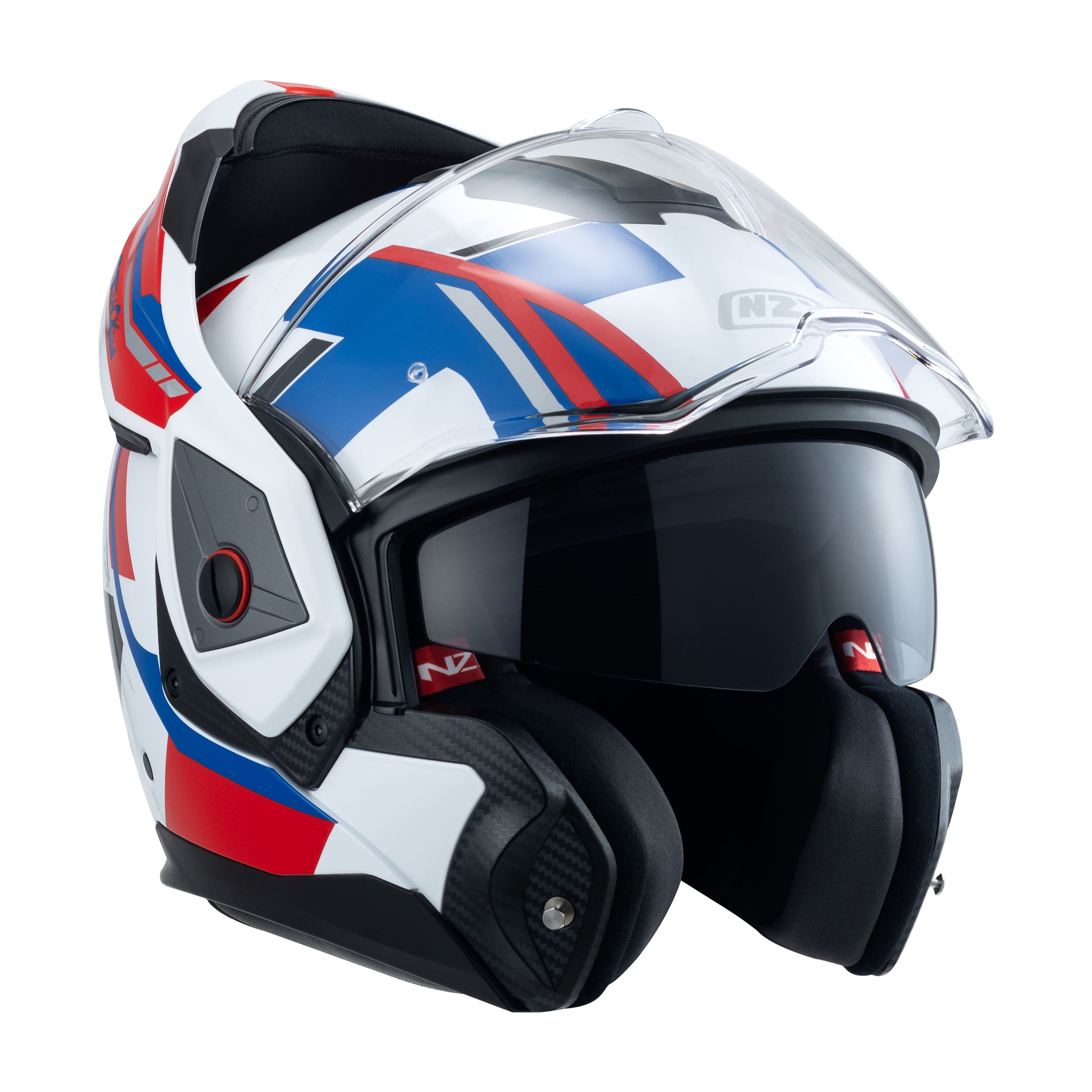 NZI FASTBACK DUO SHADOW WHITE&RED&BLUE