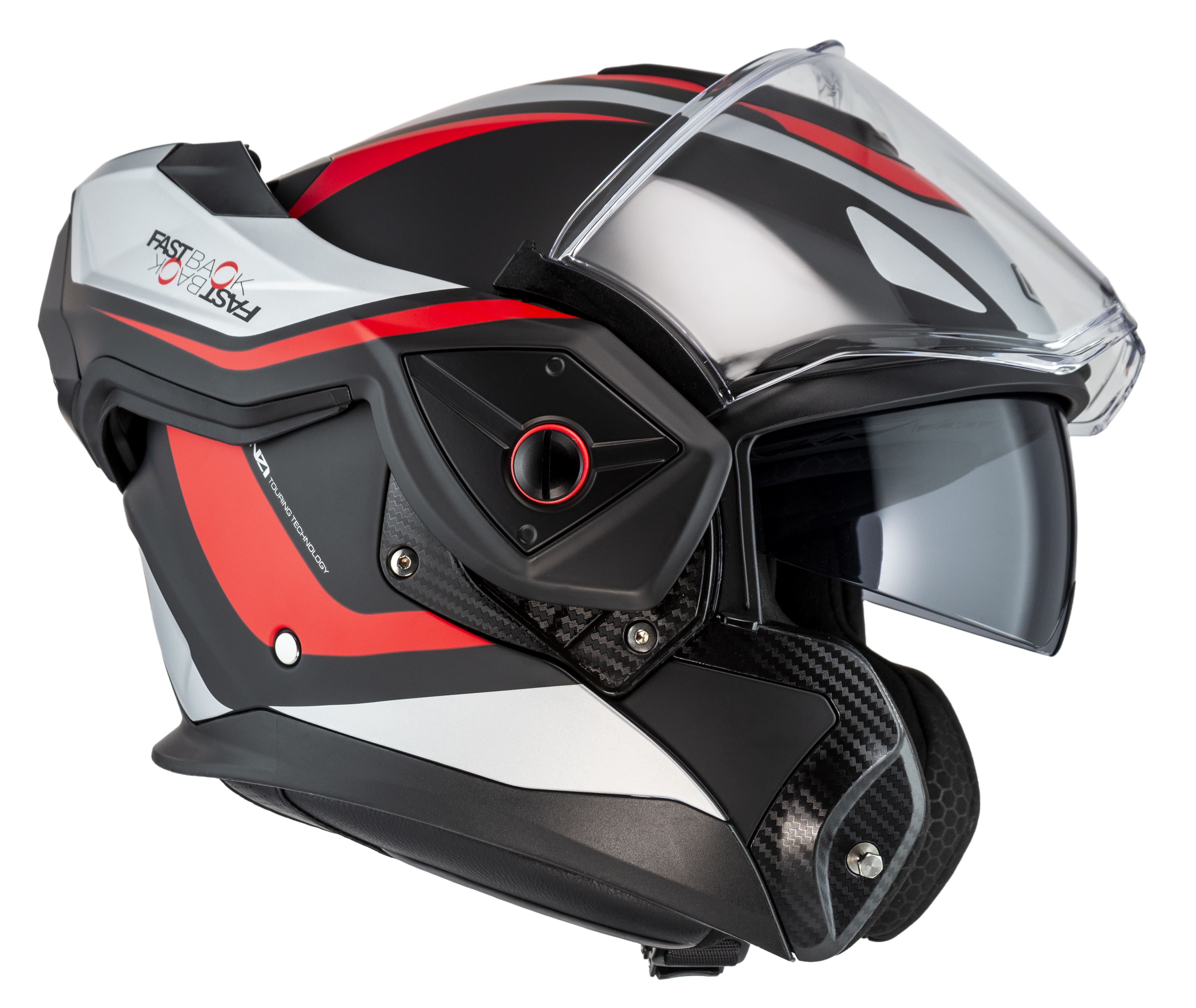 NZI FASTBACK DUO SUMMUM BLACK&RED MATT