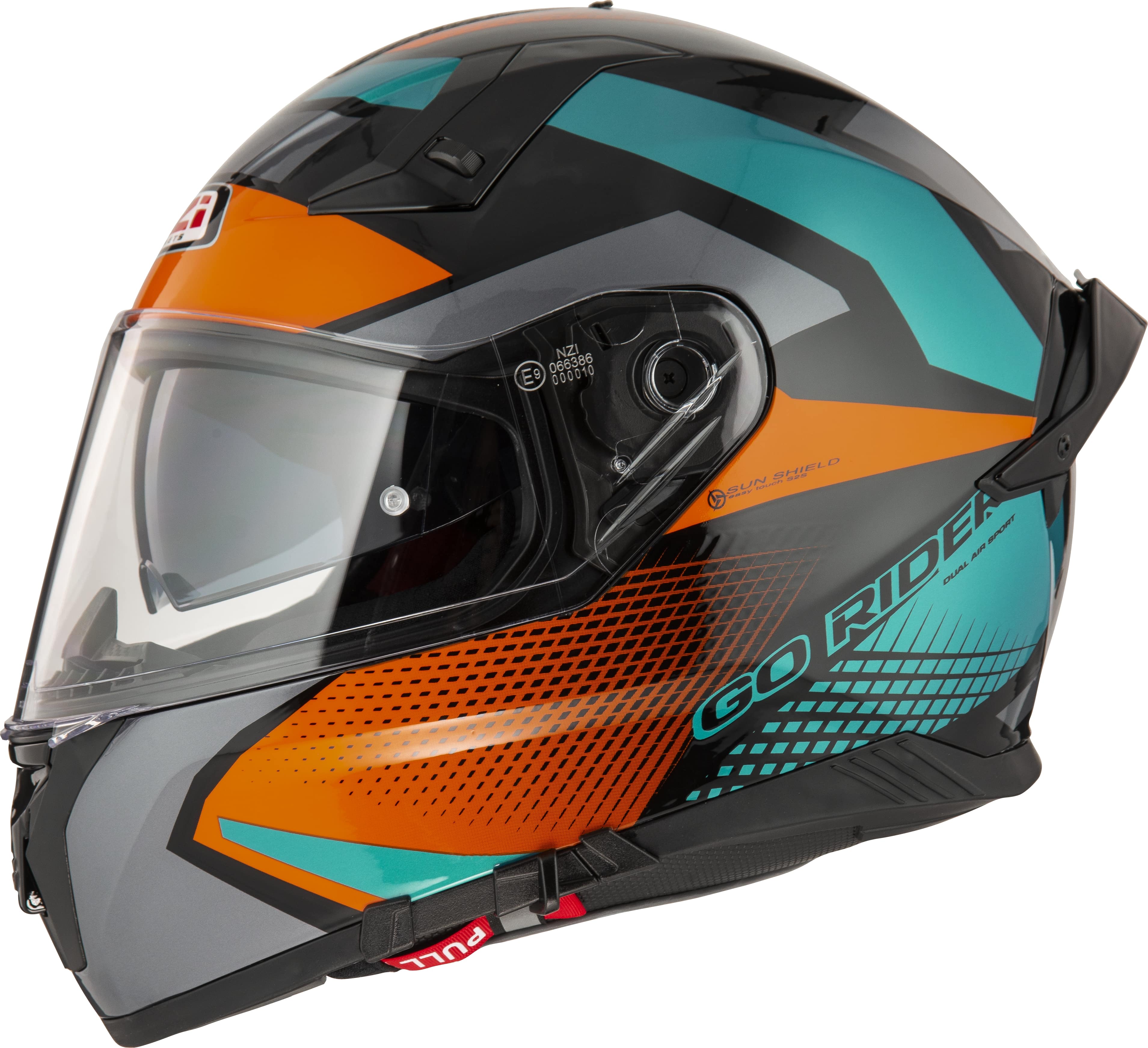 NZI GO RIDER QUADRI BLACK&ORANGE&GREEN ?