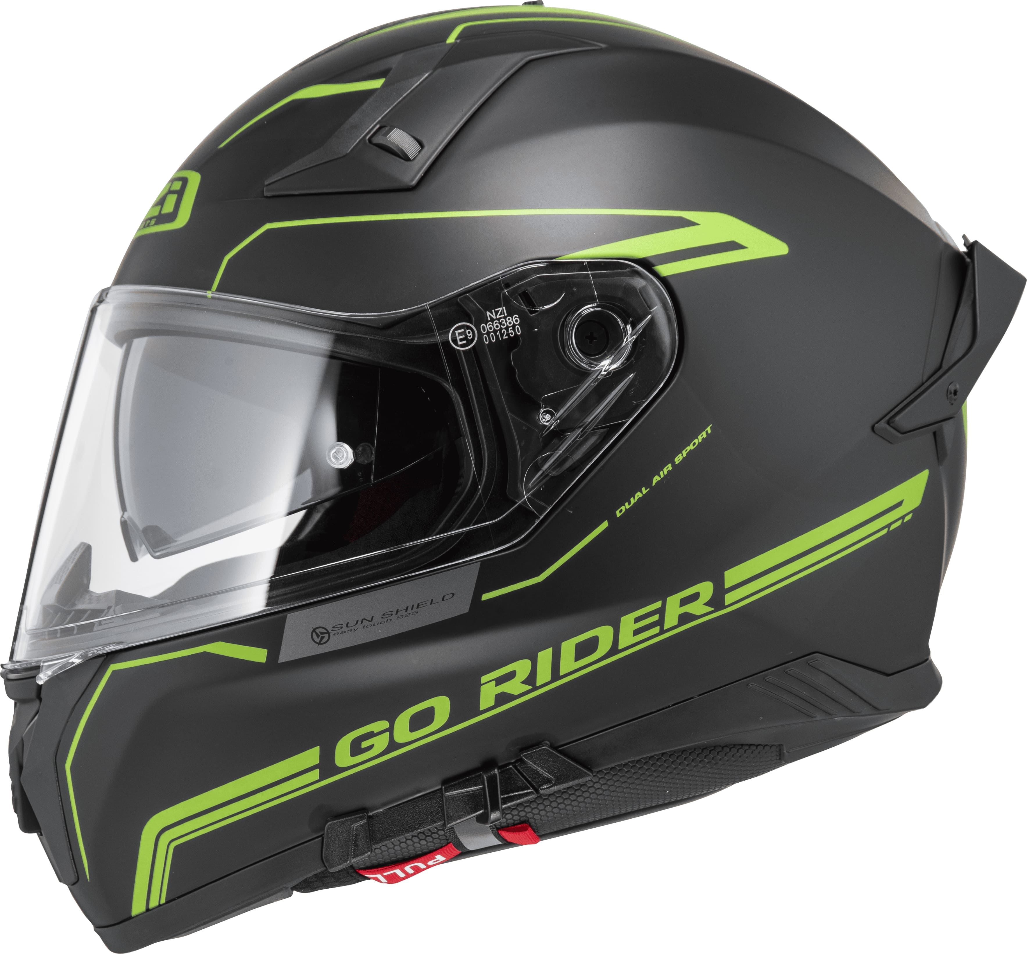 NZI GO RIDER MATT Black