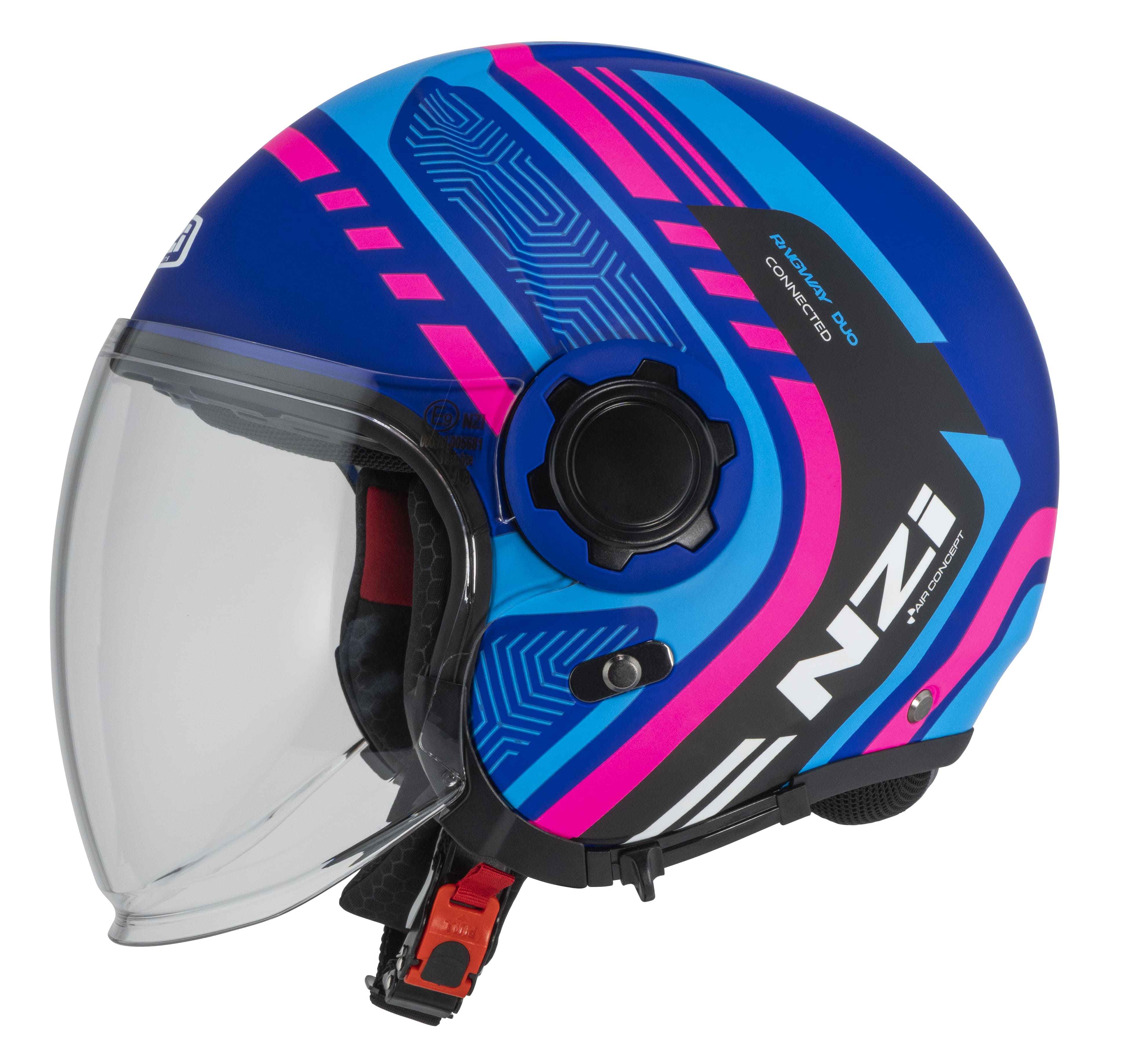 NZI RINGWAY2 DUO CONNECTED BLUE&PINK MATT