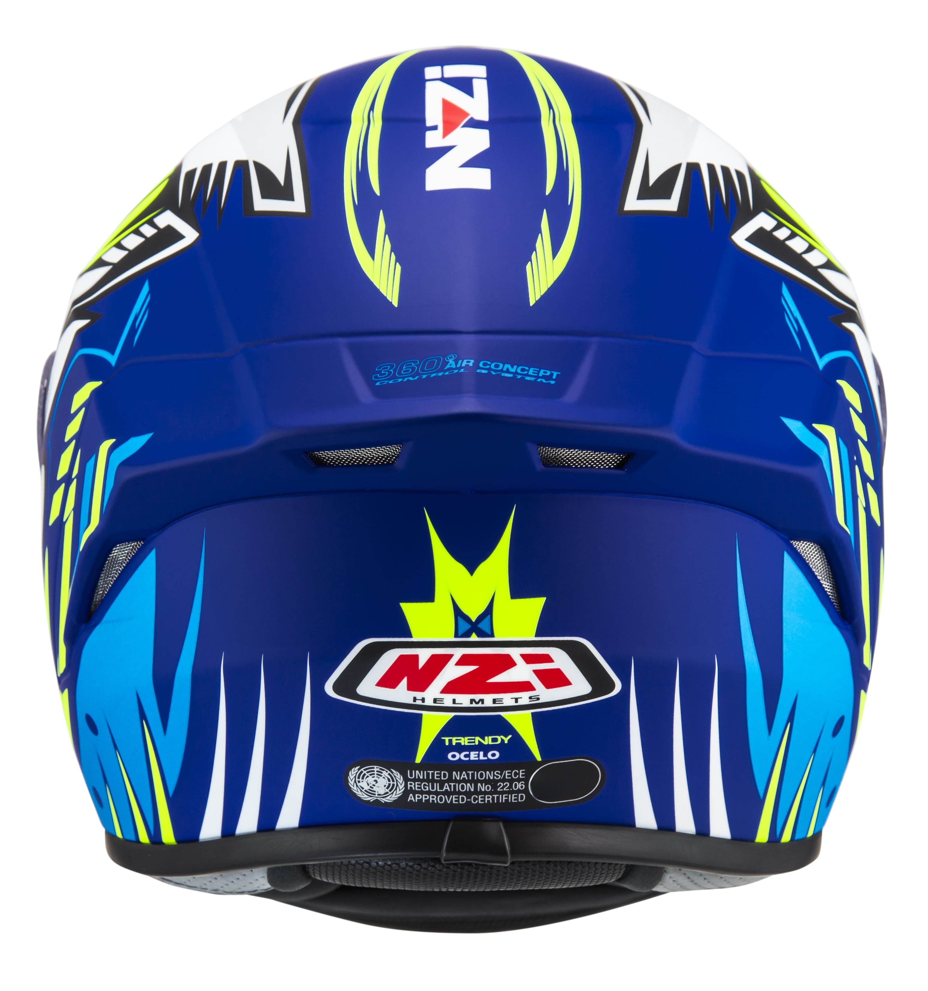 NZI TRENDY 2 OCELO BLUE&WHITE&SKY BLUE Matt
