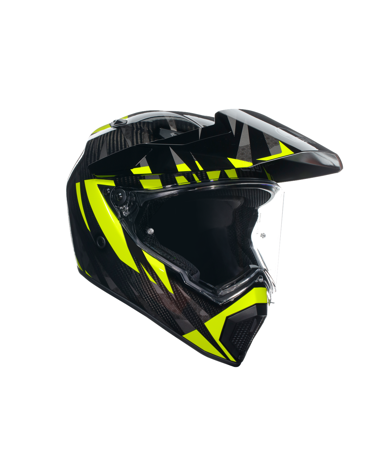 AGV AX9 MPLK STEPPA CARB/GREY/YEL FL