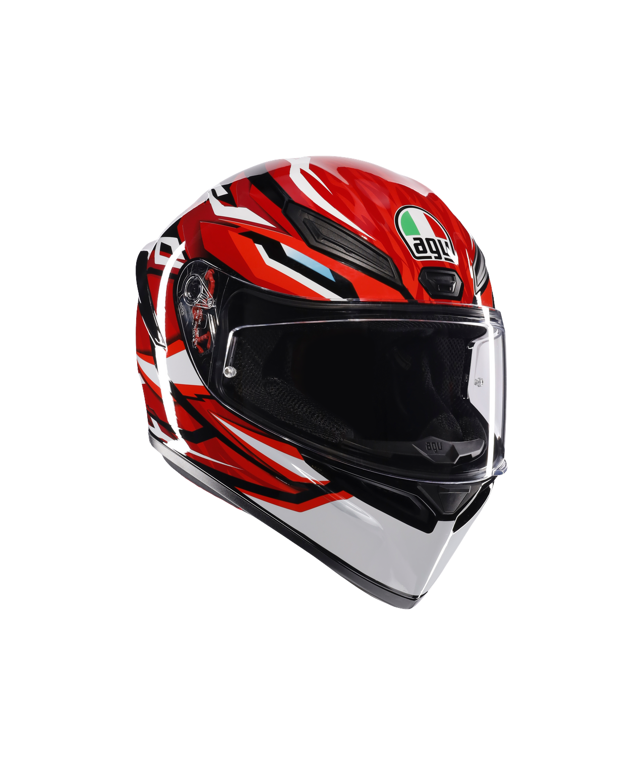 AGV K1 S LION  BLK/RED/WHITE