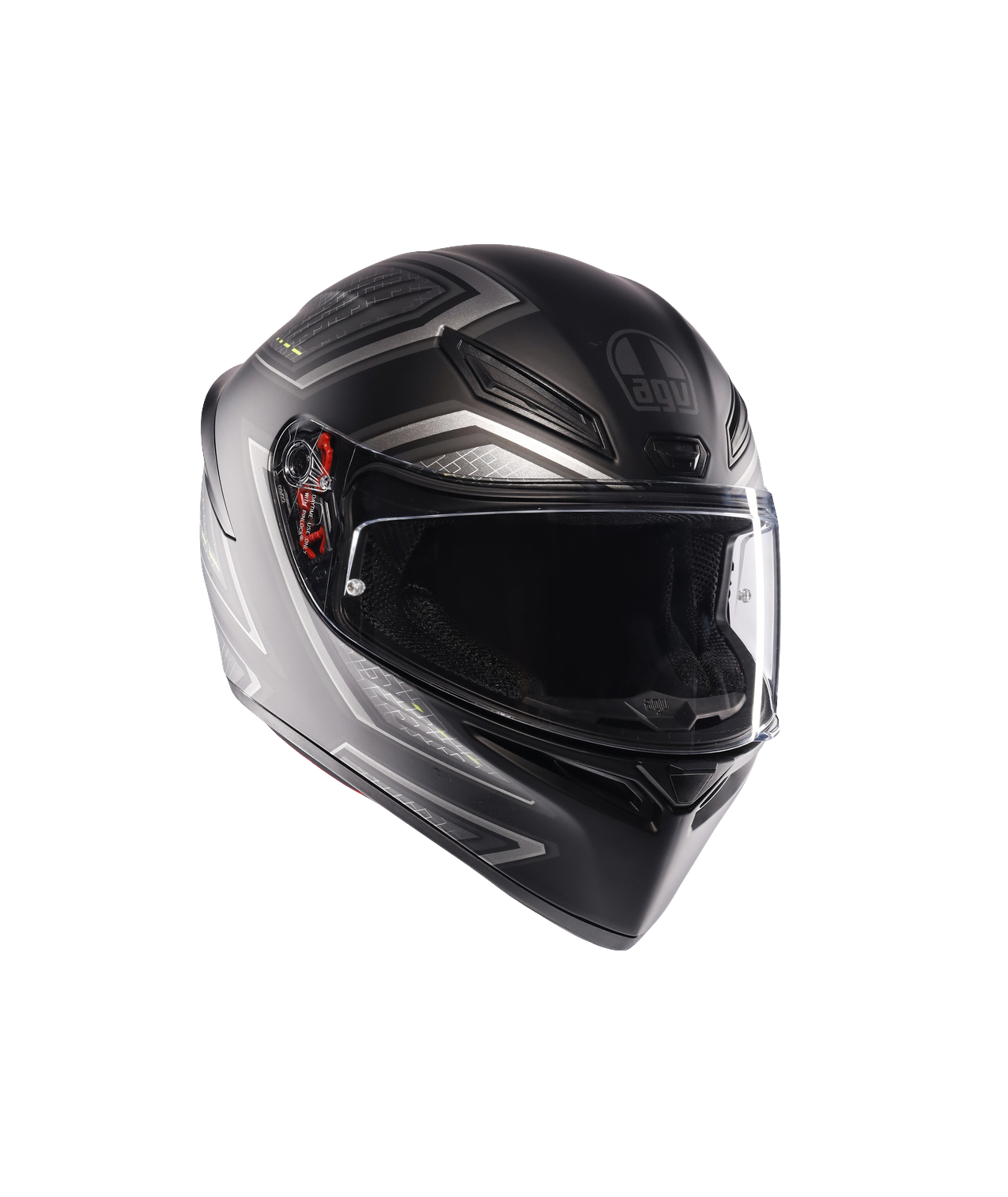 AGV K1 S SLING MATT  BLK/GREY