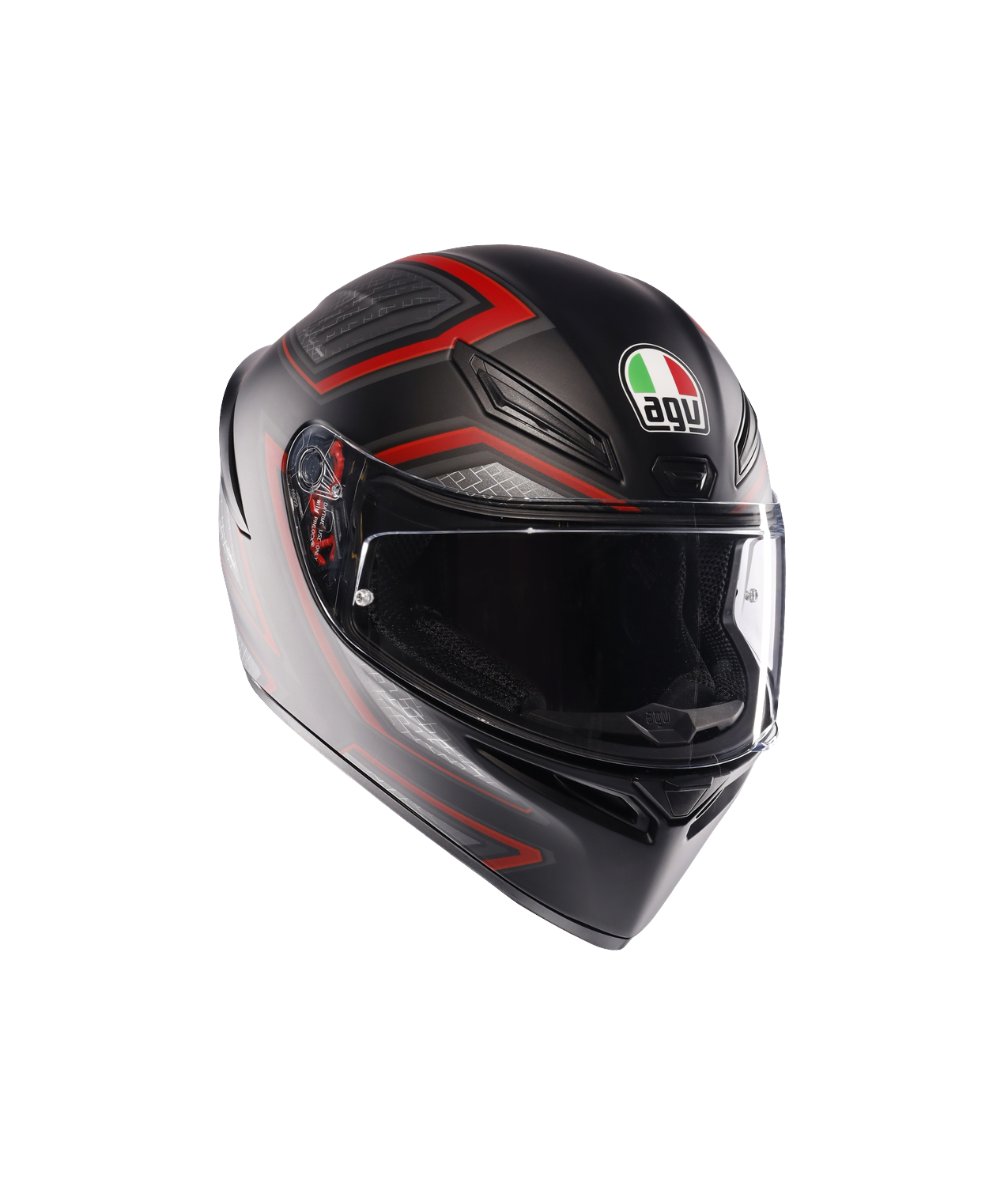 AGV K1 S SLING MATT  BLK/RED