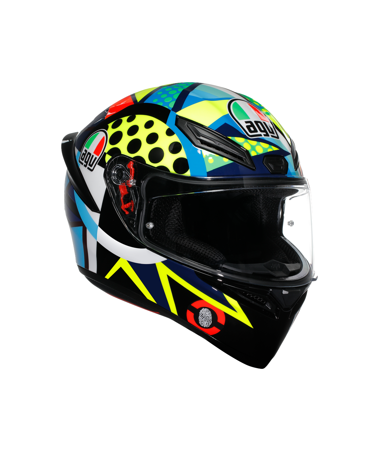 AGV K1 S ROSSI WINTER TEST 2020 TOP