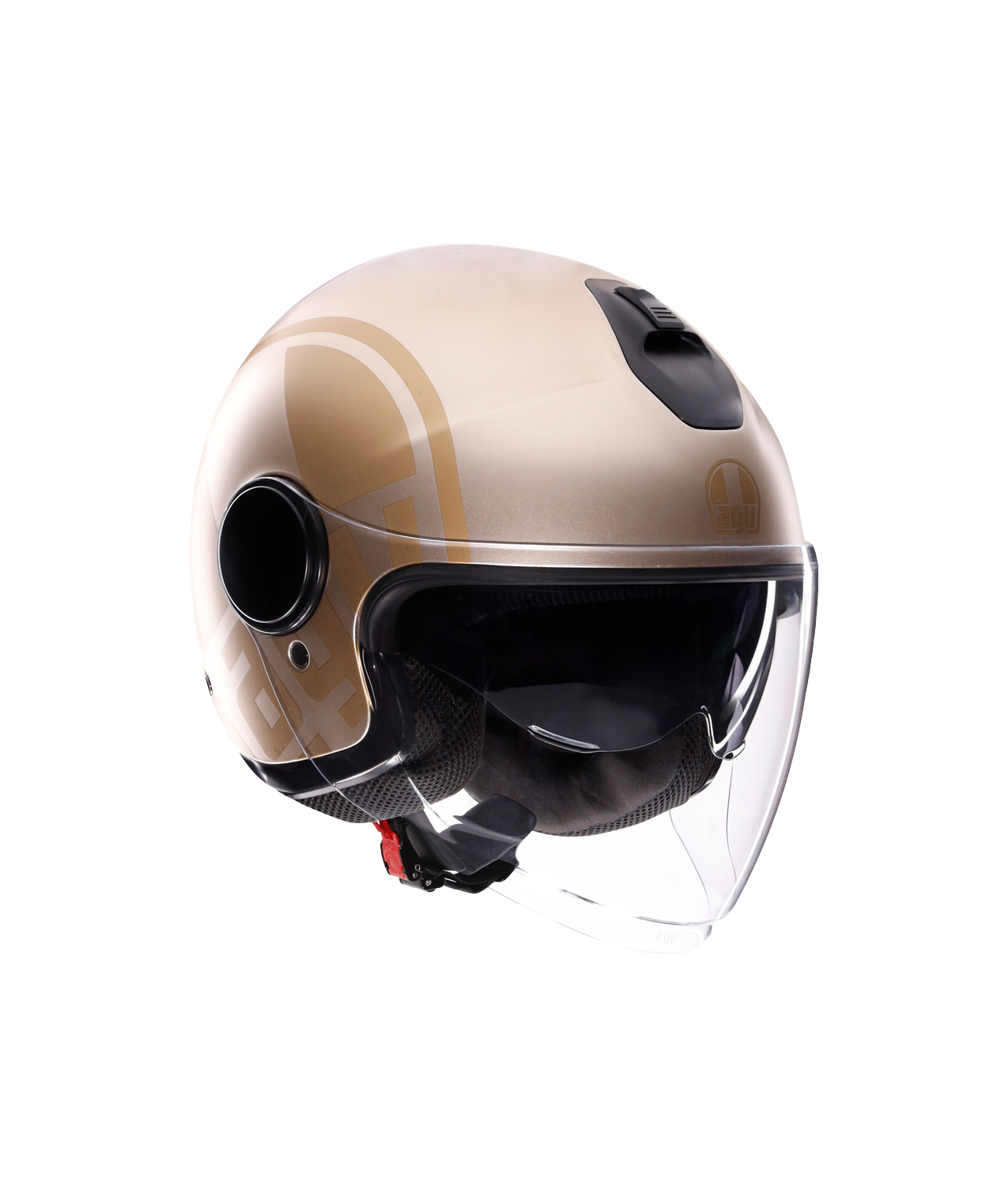 AGV ETERES  SIROLO MATT WHITE/GOLD