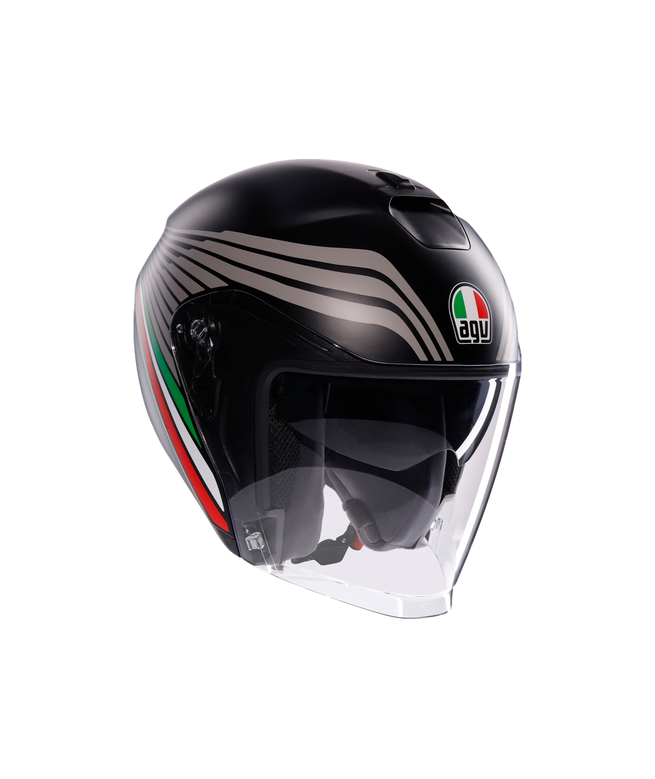 AGV IRIDES  BOLOGNA MATT BLACK/TRICOLORE