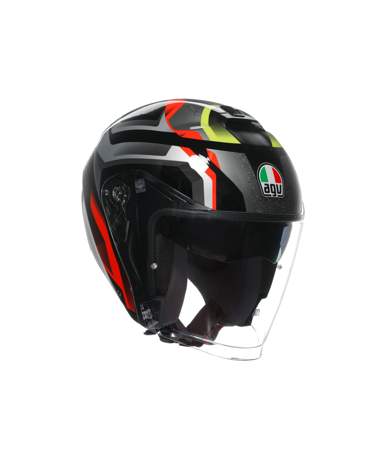 AGV IRIDES  ZURIGO BLK/RED/YEL FLUO MULTI