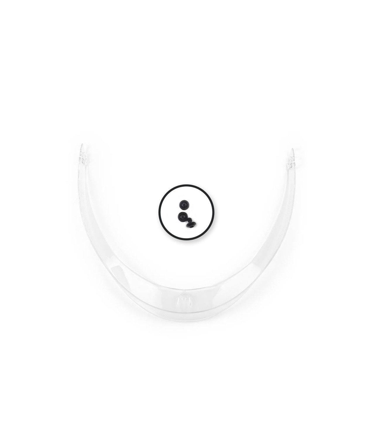 KIT PARAF PLAST SPOILER PISTA GP/CORSA R (3pcs)