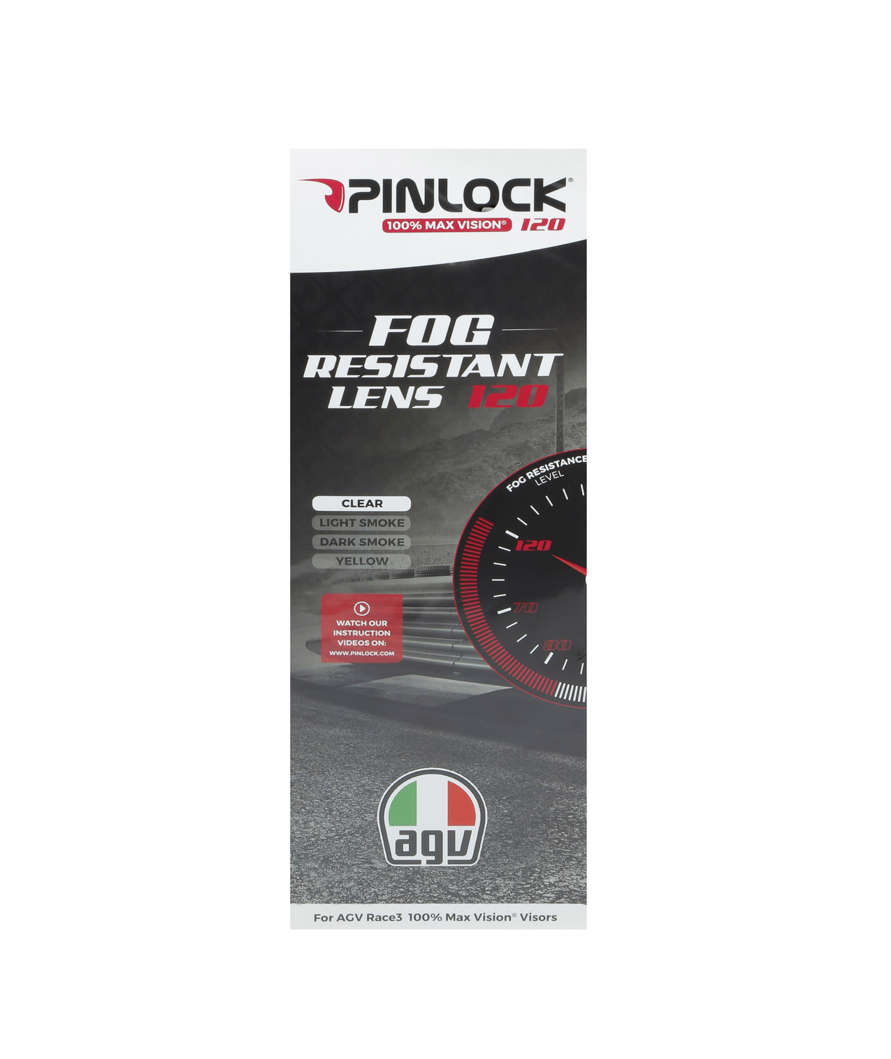 MAX PINLOCK 120 LENS - RACE 3 - PISTA GP RR