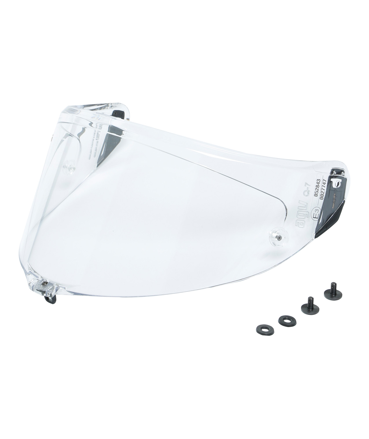 VISEIRA RACE 3 MPLK - RACING KIT (+screws)CLEAR