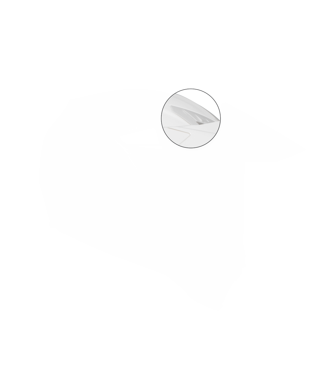 ENTRADA AR FR. AX9/AX-8 EVO/DUAL branco