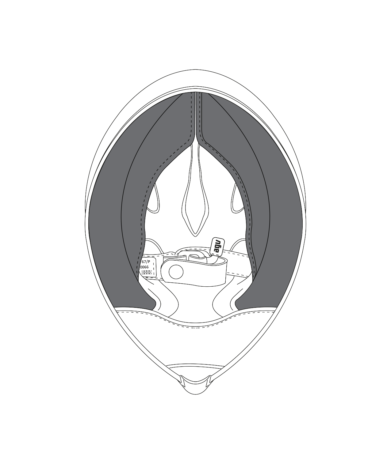 ALMOFADAS LAT PISTA GP R (MS) - Black