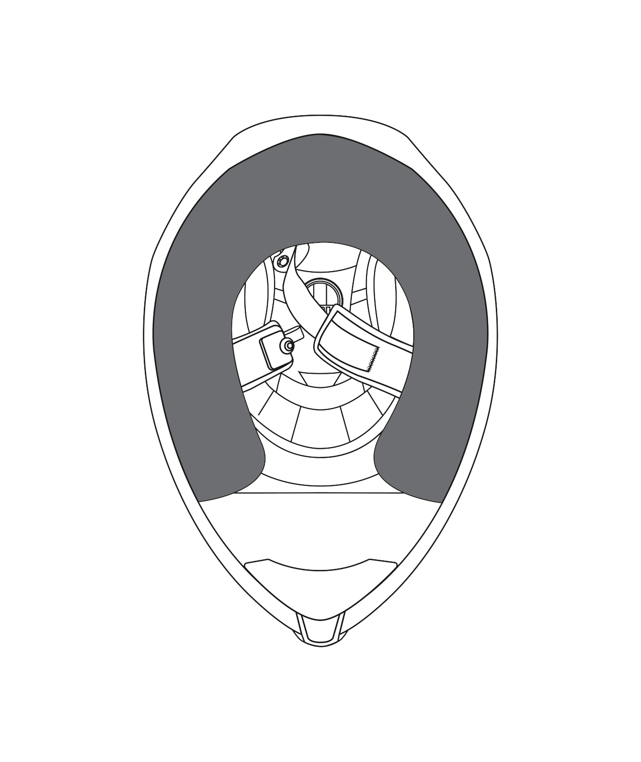 ALMOFADAS LAT COMPACT - Preto - L