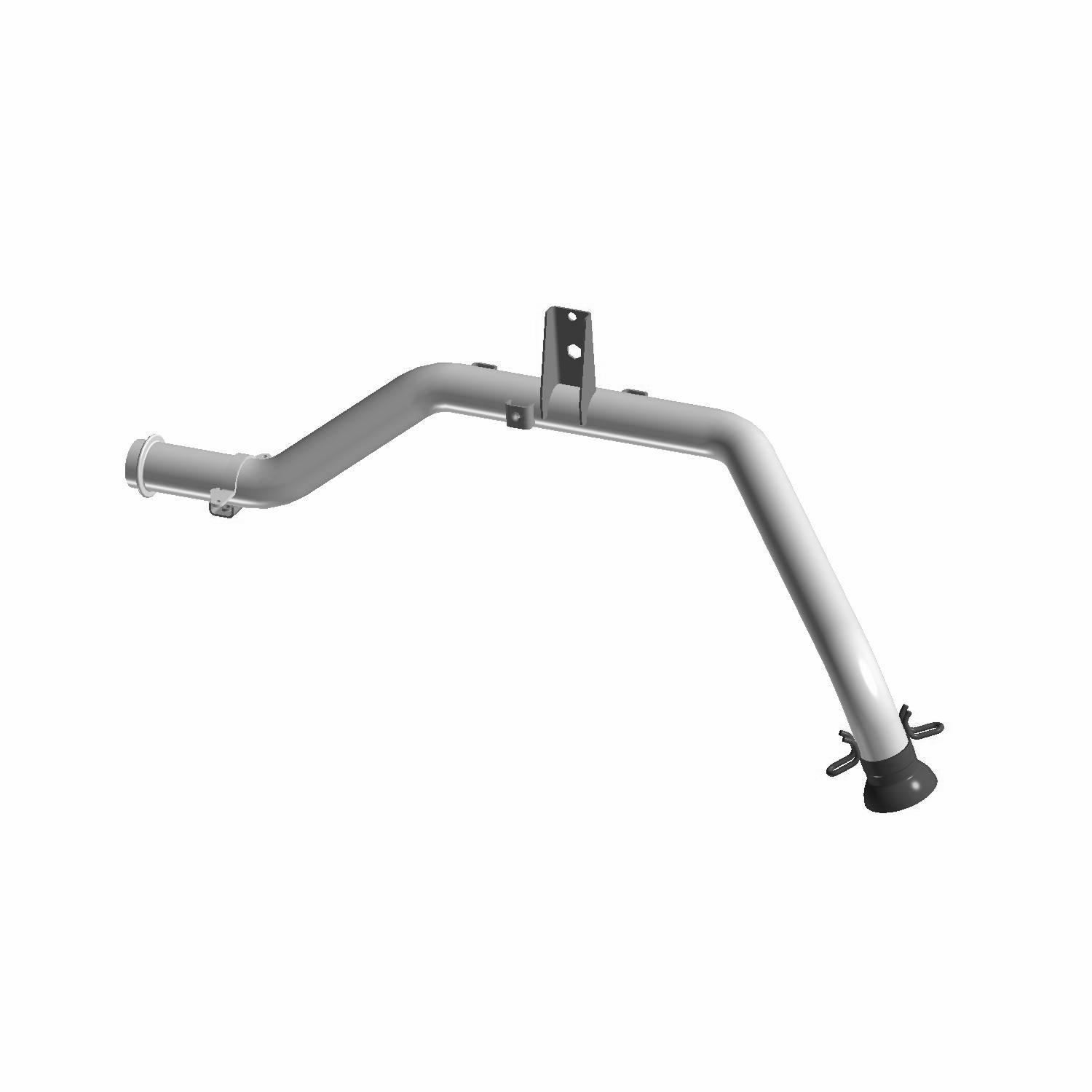 "TUBE EXHAUST BLK"