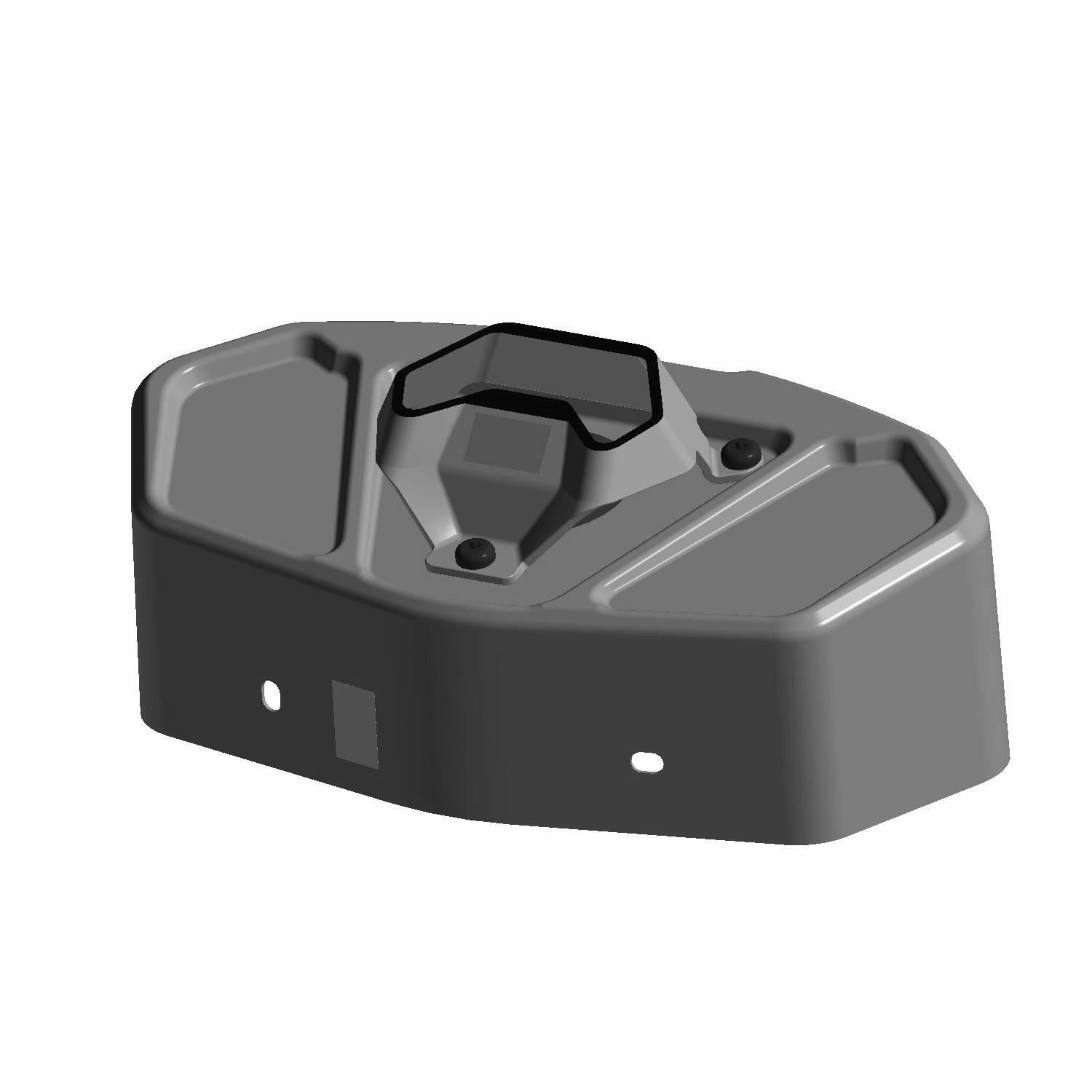 ASM-END CAP SCR  HT BLK