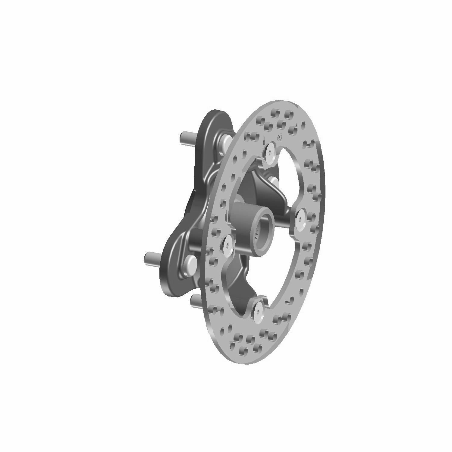 ASM-WHEEL HUB W/DISC