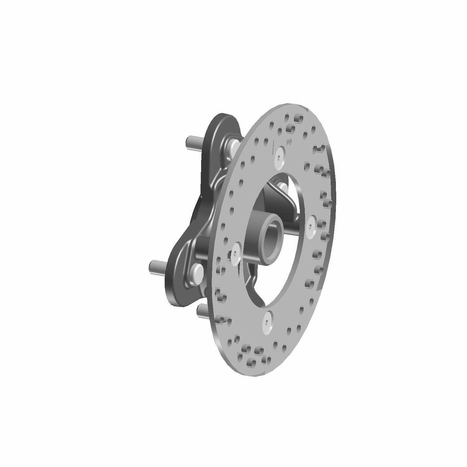 ASM-WHEEL HUB W/DISC