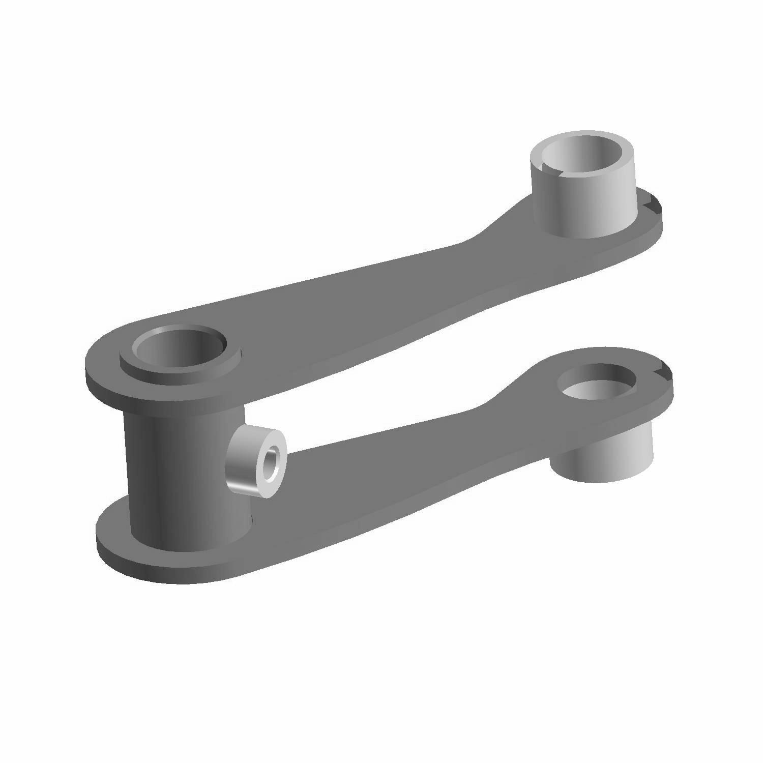 WELD-SHOCK PIVOT ARM 3.50 BLK