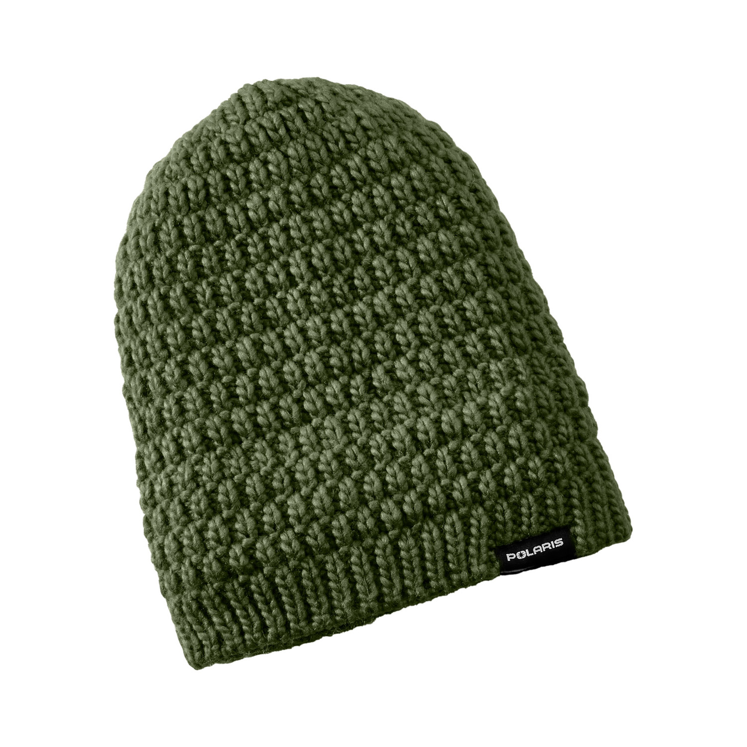 LOOSE FIT BEANIE OLIVE