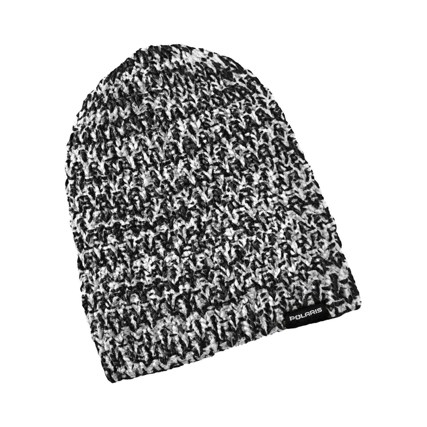 LOOSE FIT BEANIE BLK/WHT