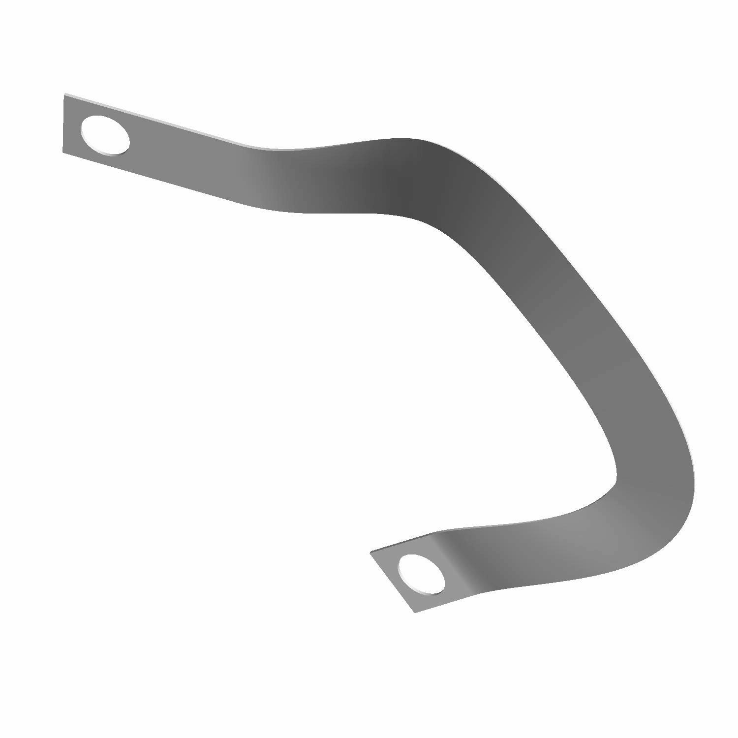 STRAP-GROUND ANTENNA BRAIDED