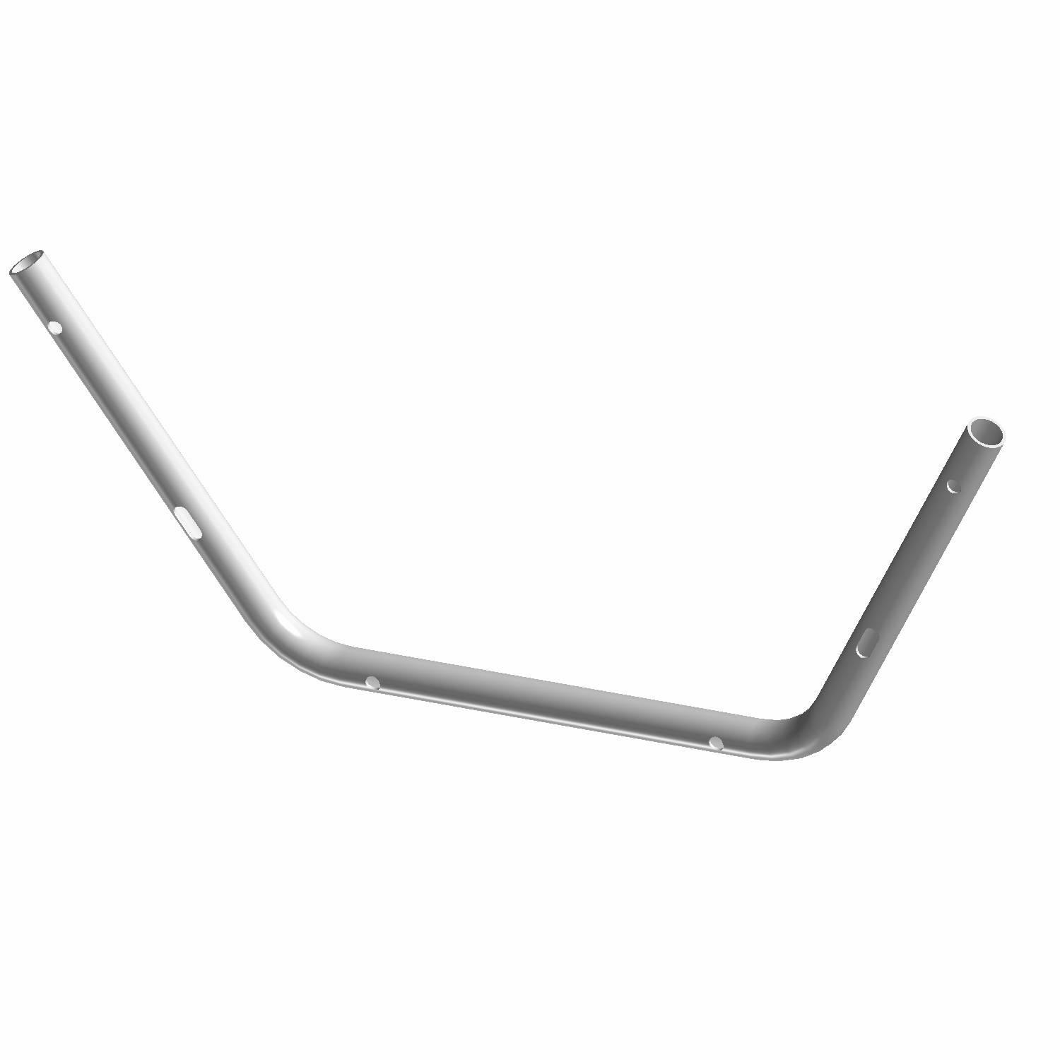 TUBO SUPORTE  RR RACK FR M.BLK