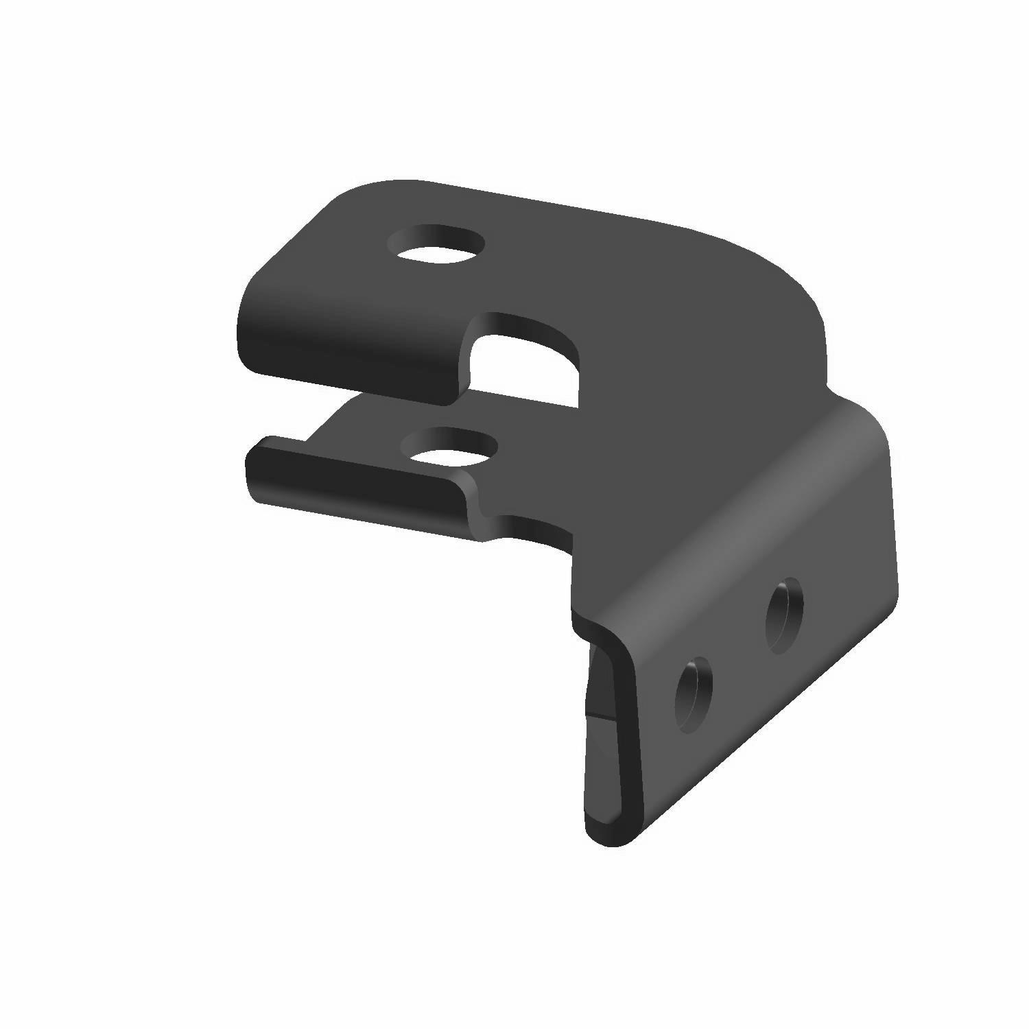 "BRKT-SEAT SUPPORT FRT MP BLK"