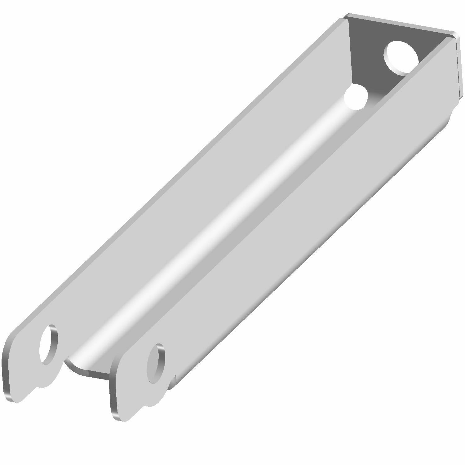 BRKT-SUPPORT REAR RACK BLK