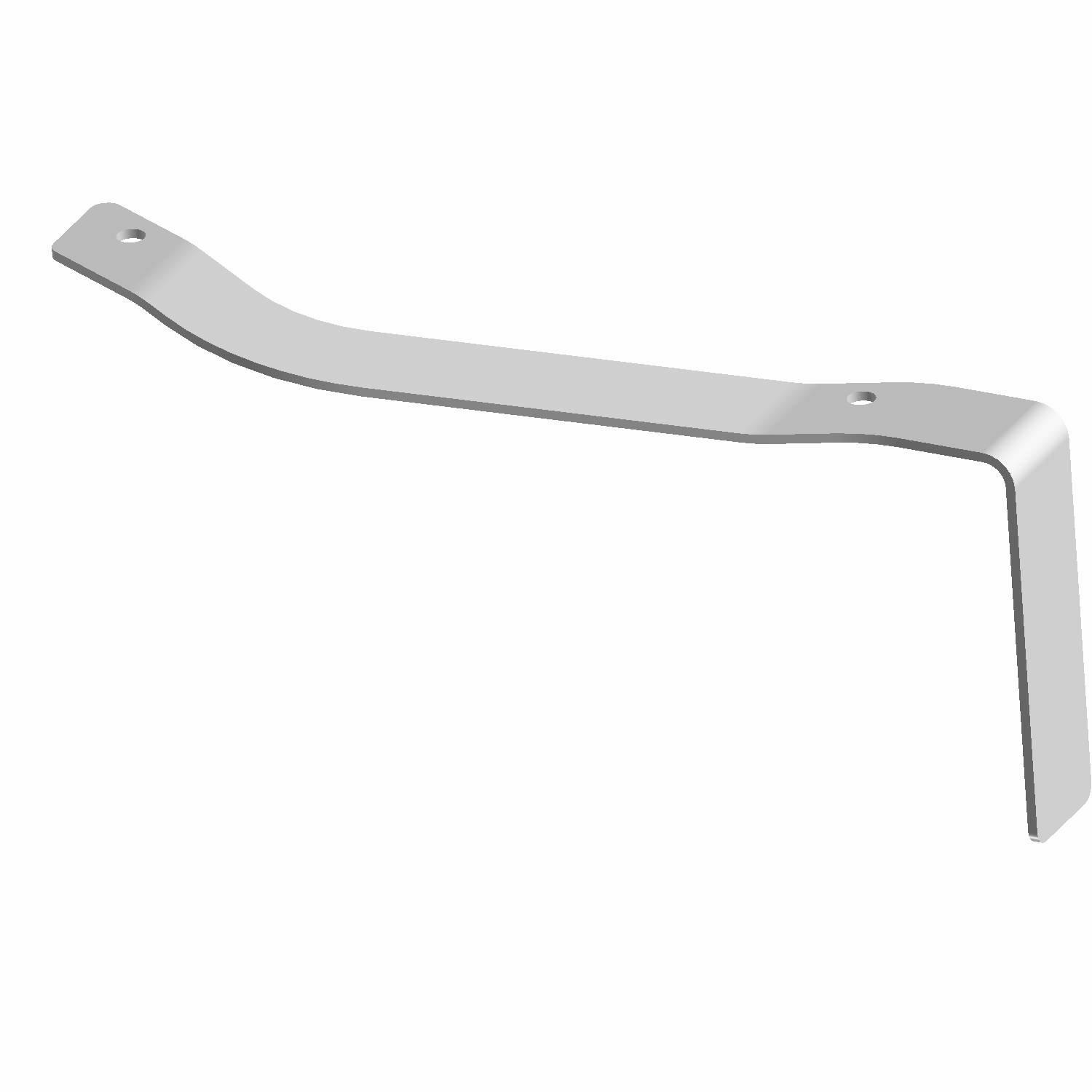 BRKT-REFLECTOR FRONT LH BLK