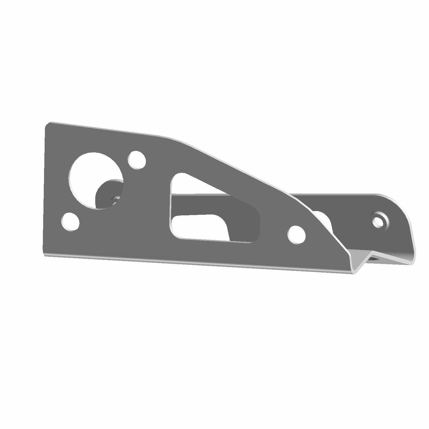 BRKT-CAB SUPPORT FRONT LH BLK