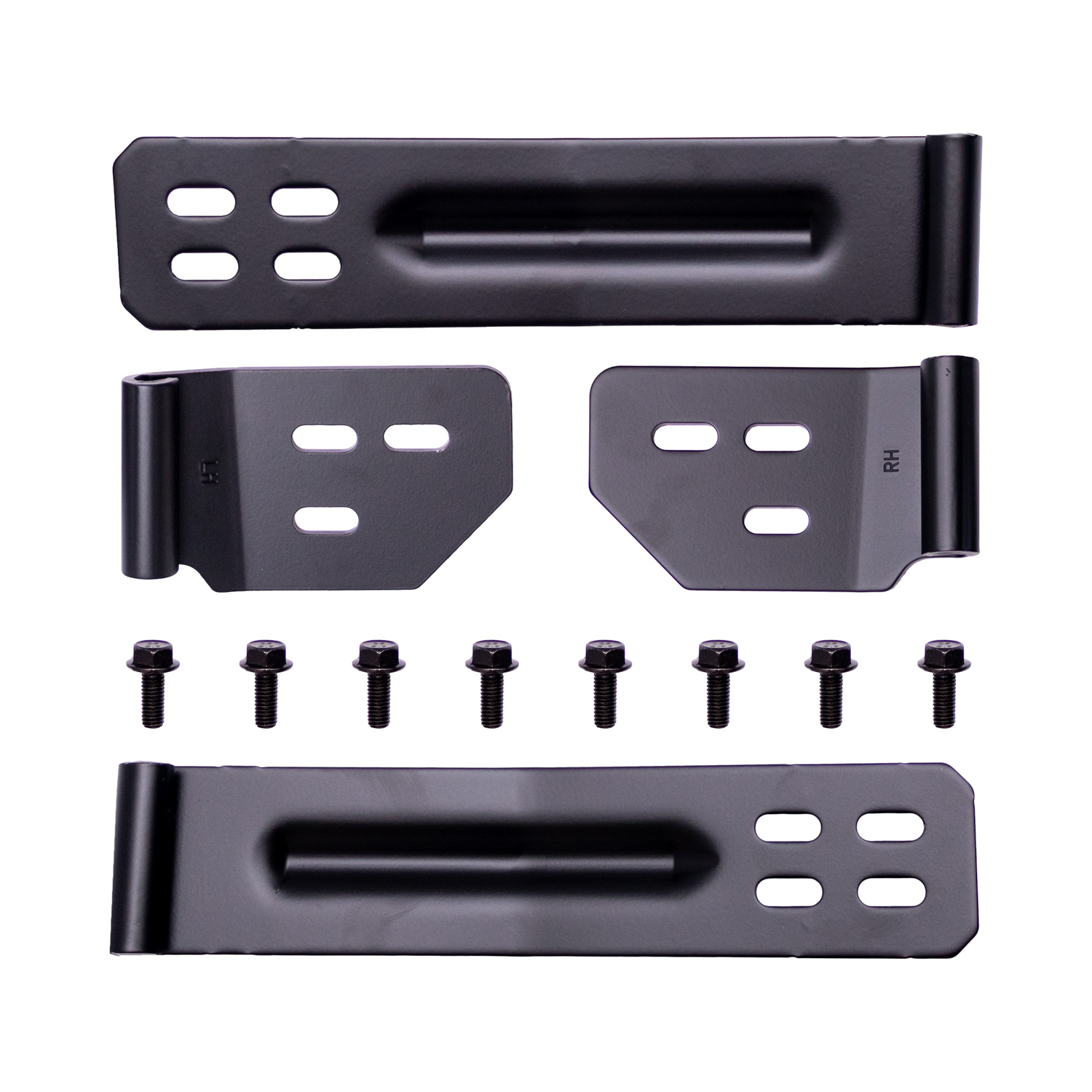 BRKT-HINGE DOOR UPPER RH BLK
