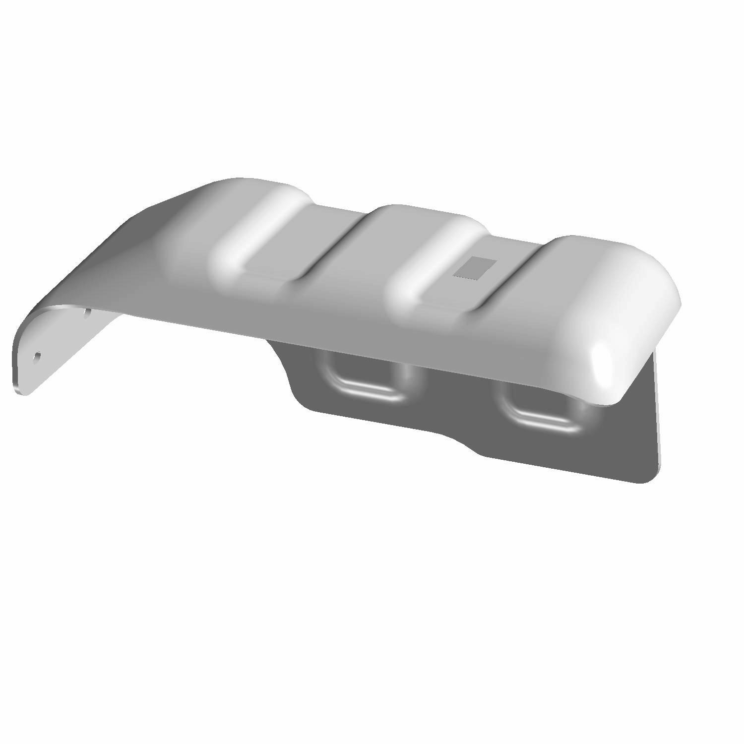 SHIELD-HEAT FLOOR-REAR