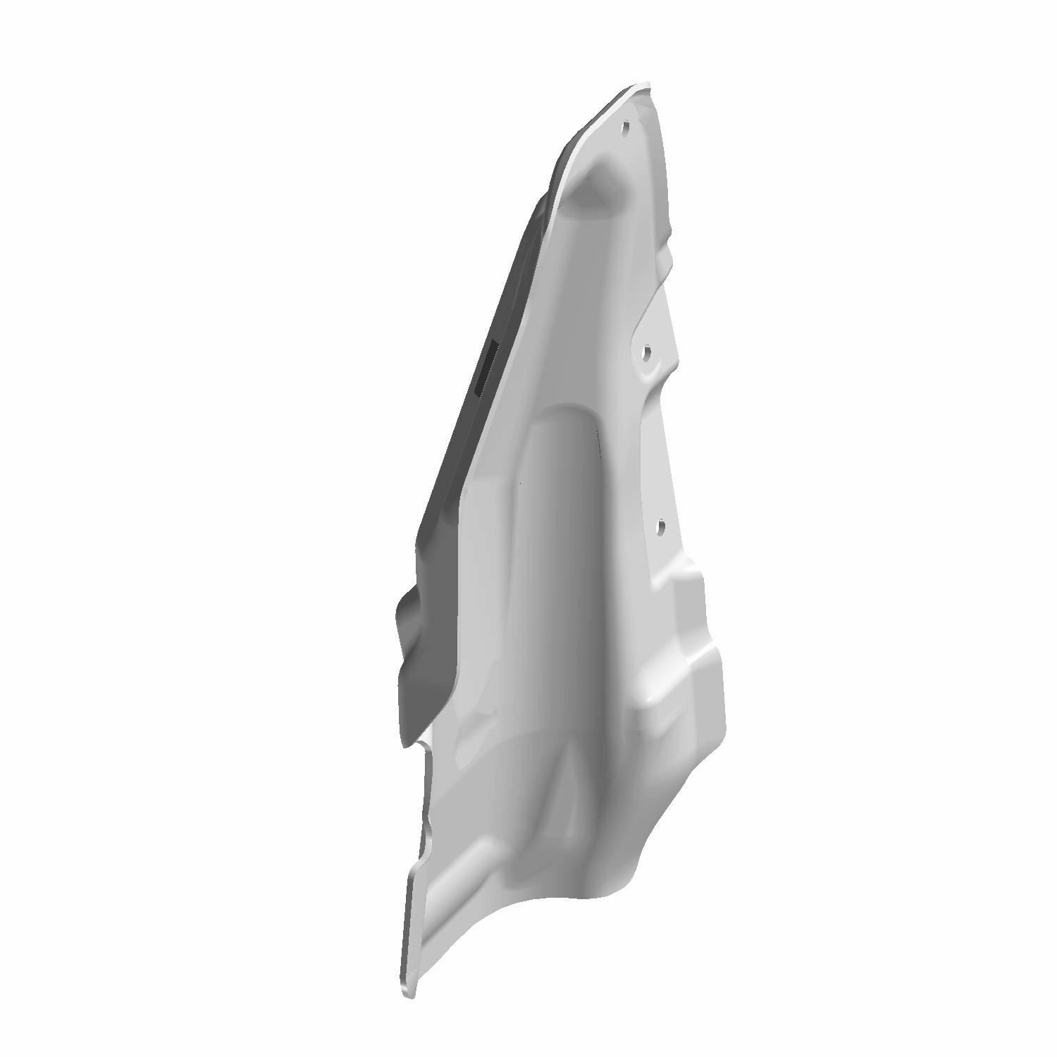 SHIELD-HEAT EXHAUST PANEL RH