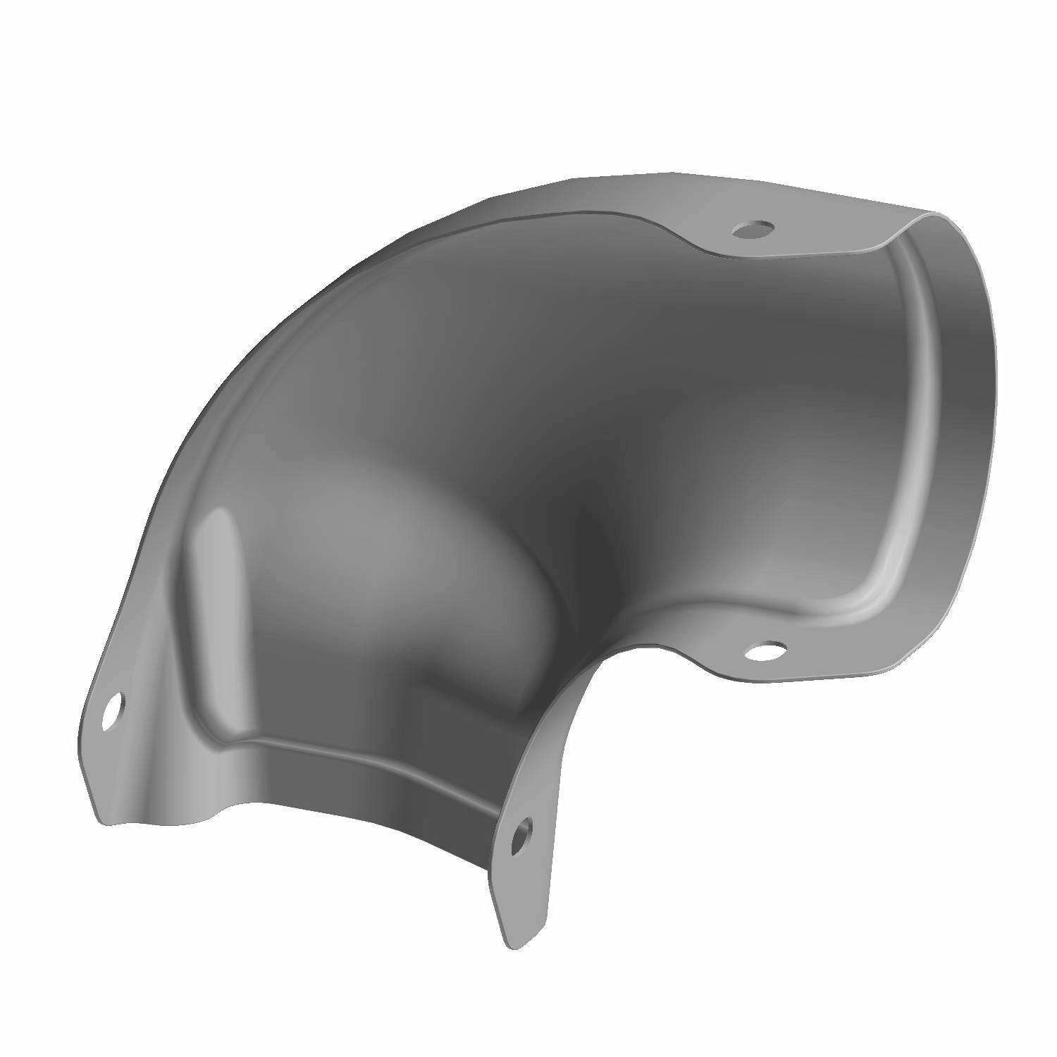 SHIELD-HEAT HEADPIPE FRT LOWER