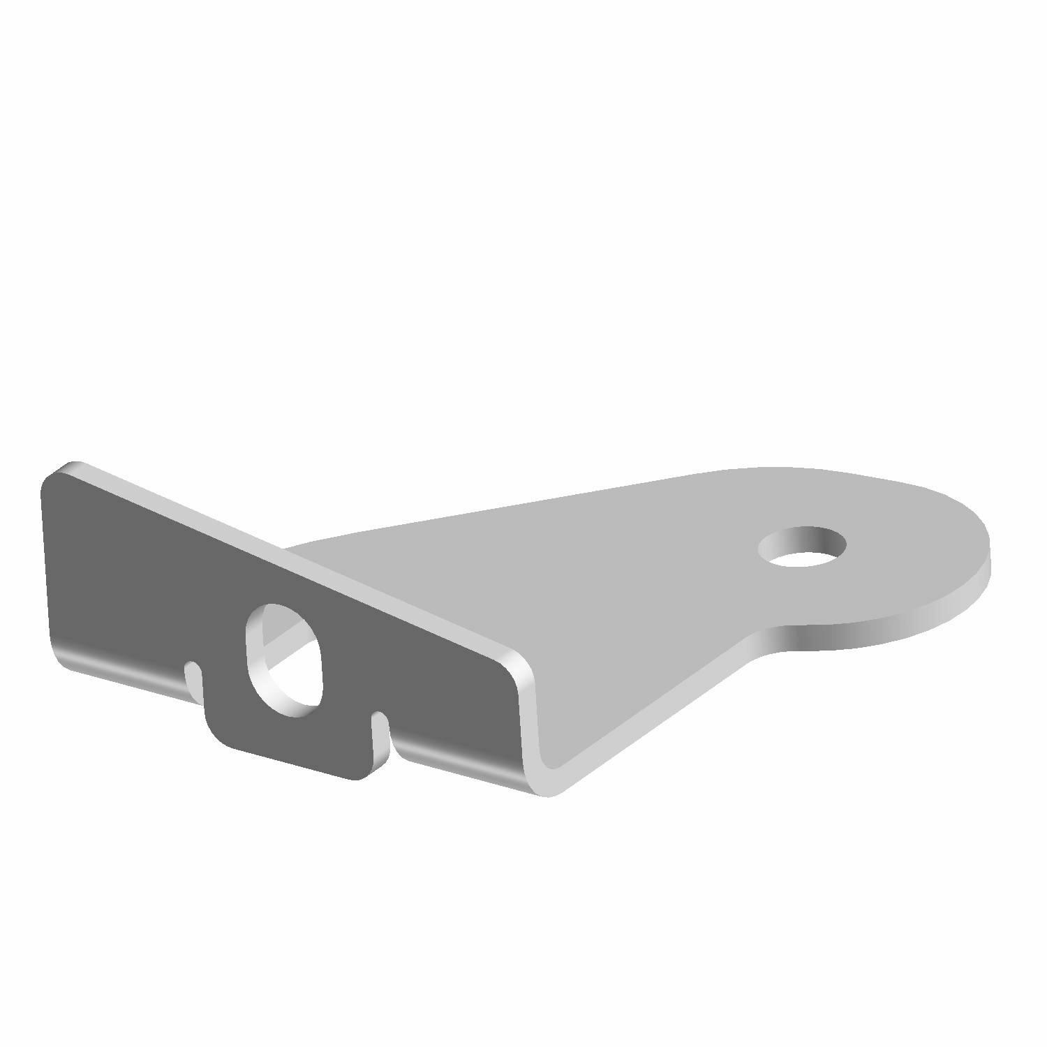 BRKT-MNT LIGHT BAR RH BLK