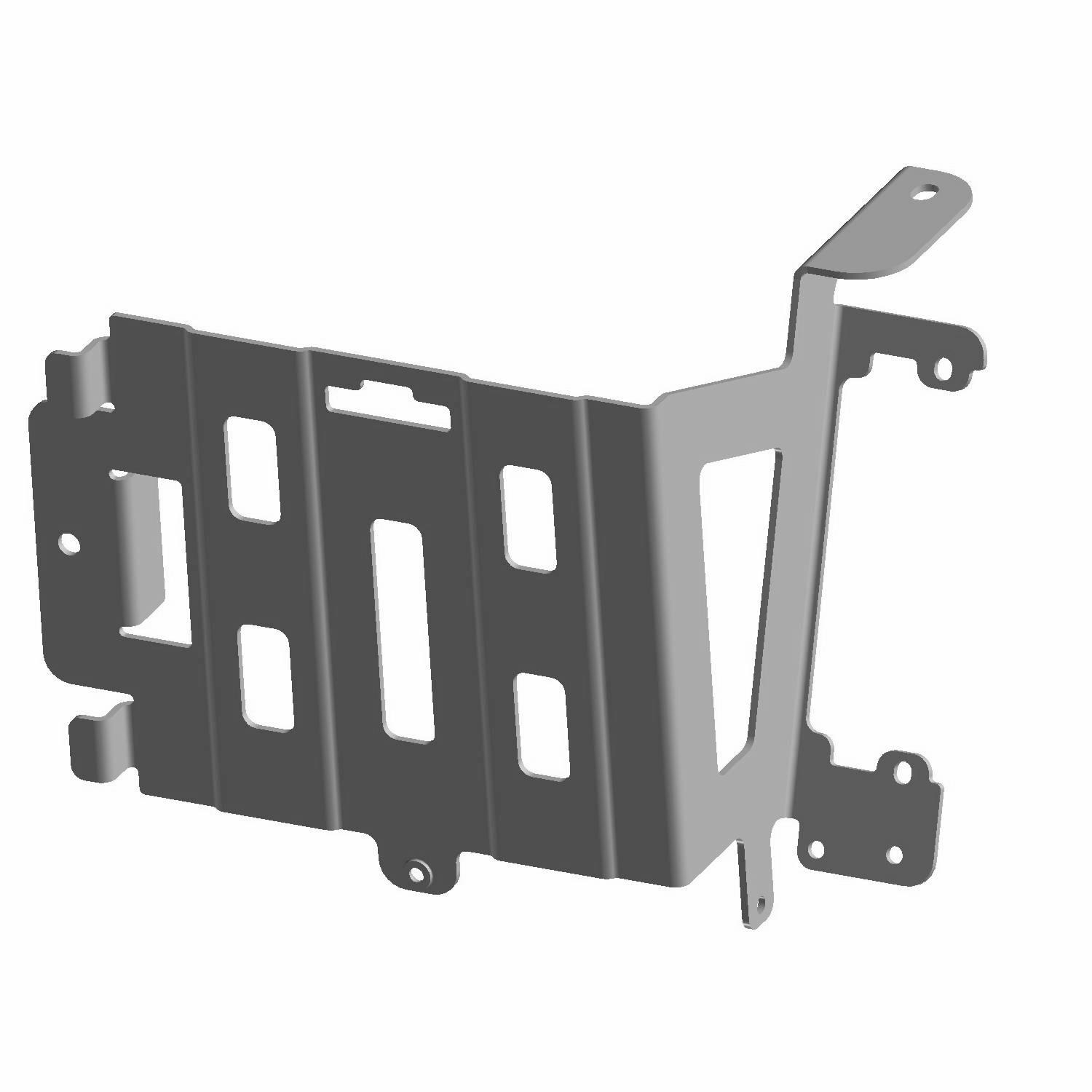 BRKT-BATTERY TRAY BLK