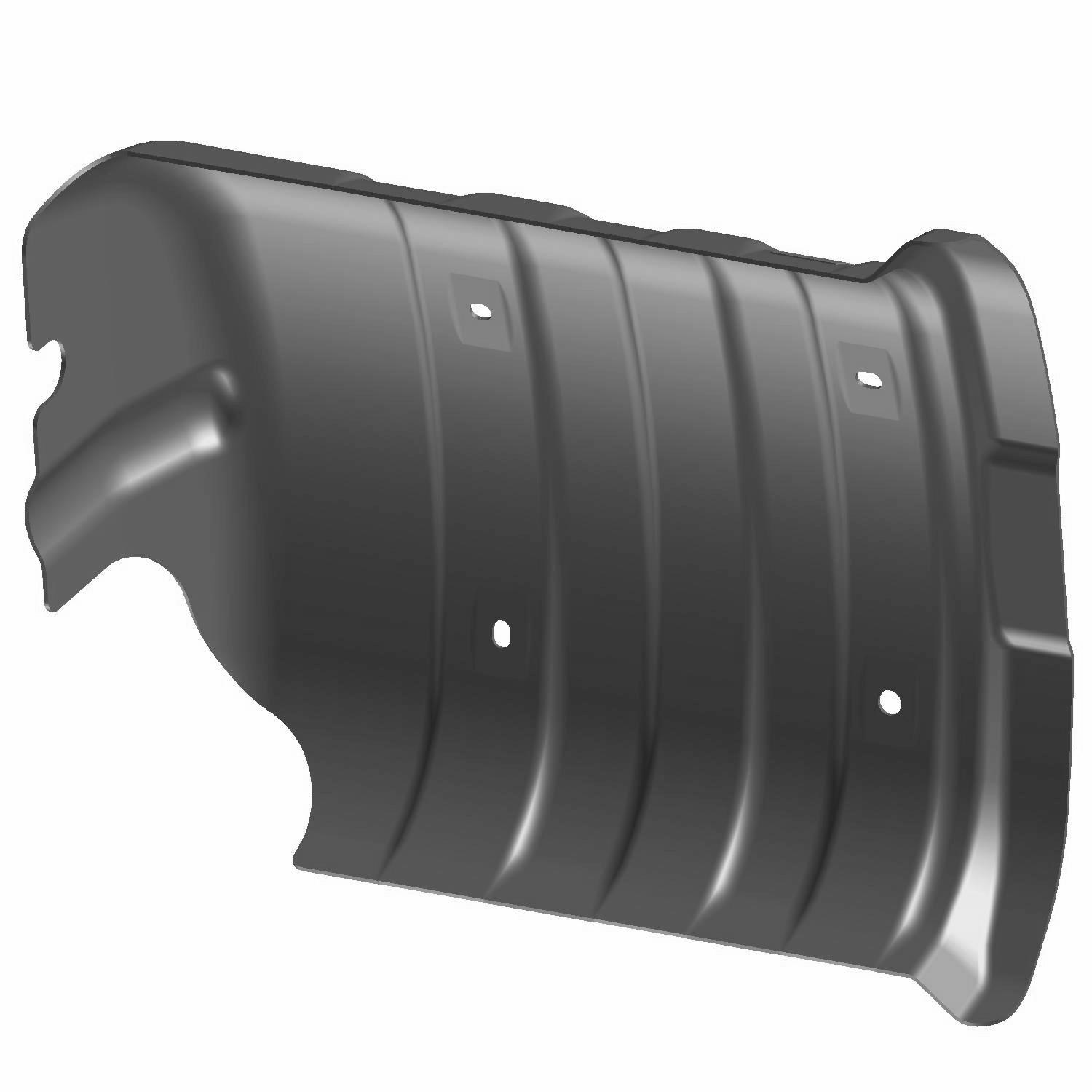 SHIELD-HEAT SILENCER UPPER