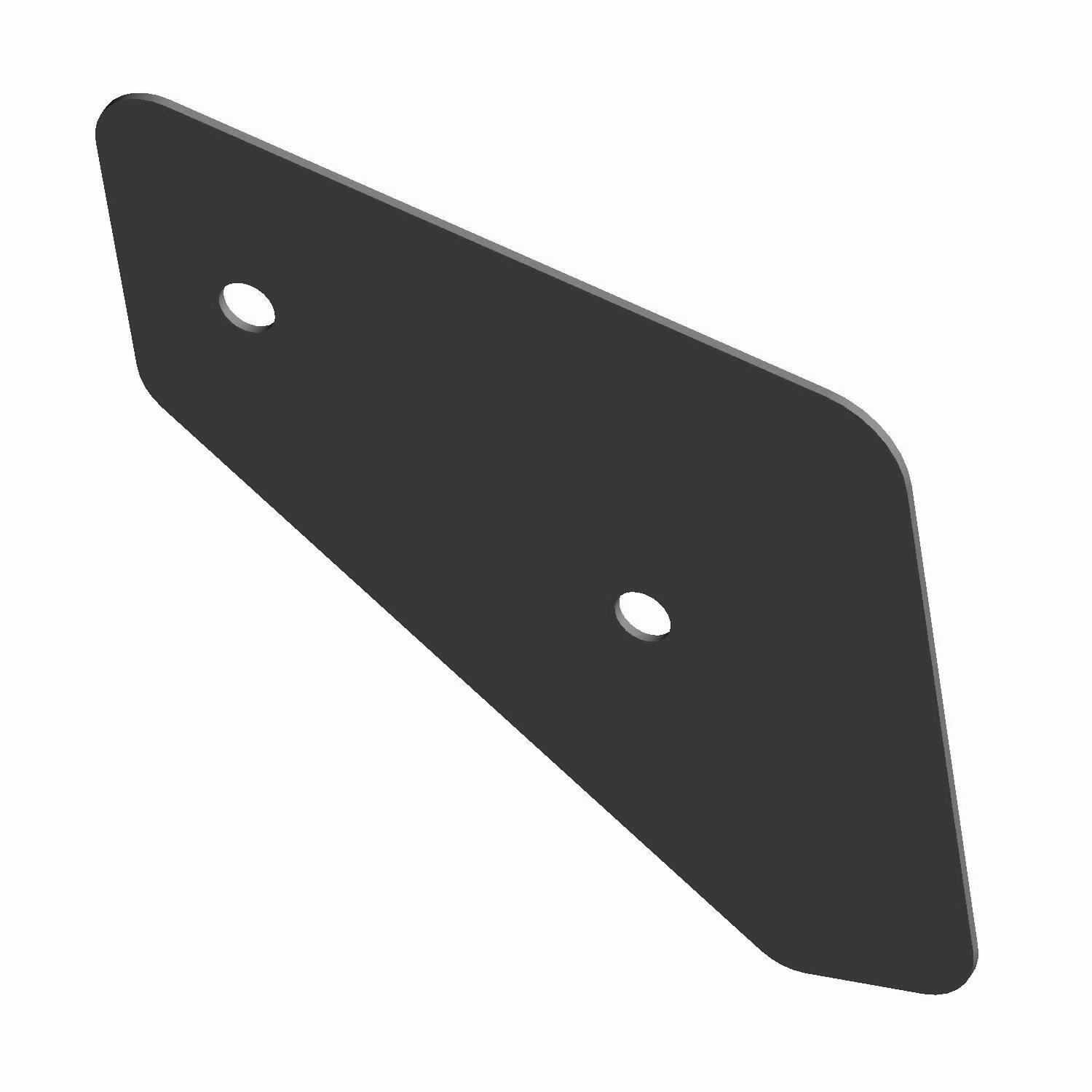 BRKT-ROOF COVER LH BLK