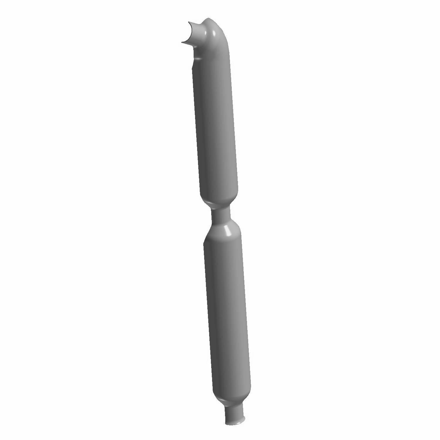 SHIELD-PIPE REAR OUTER