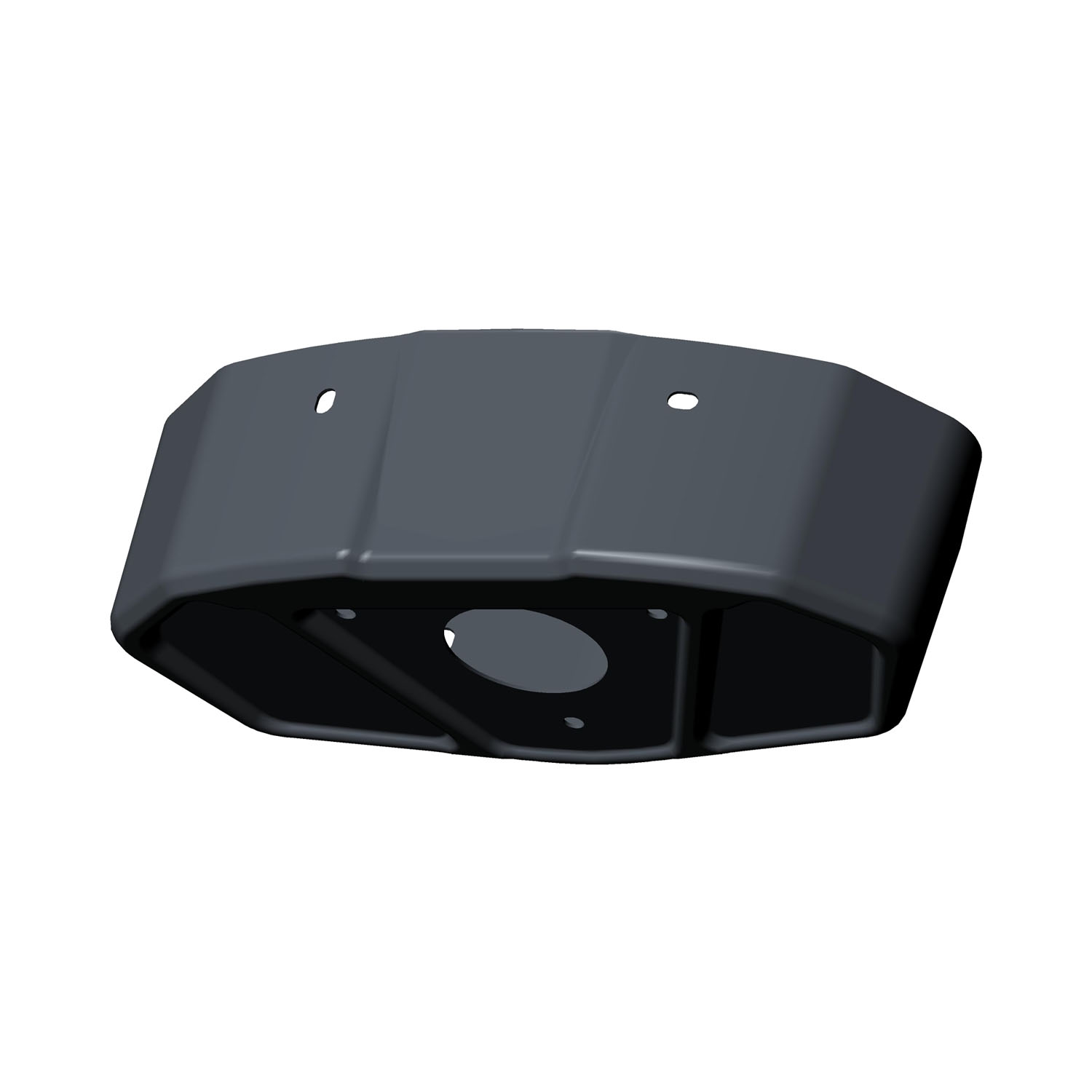 CAP-SILENCER SCR BLK