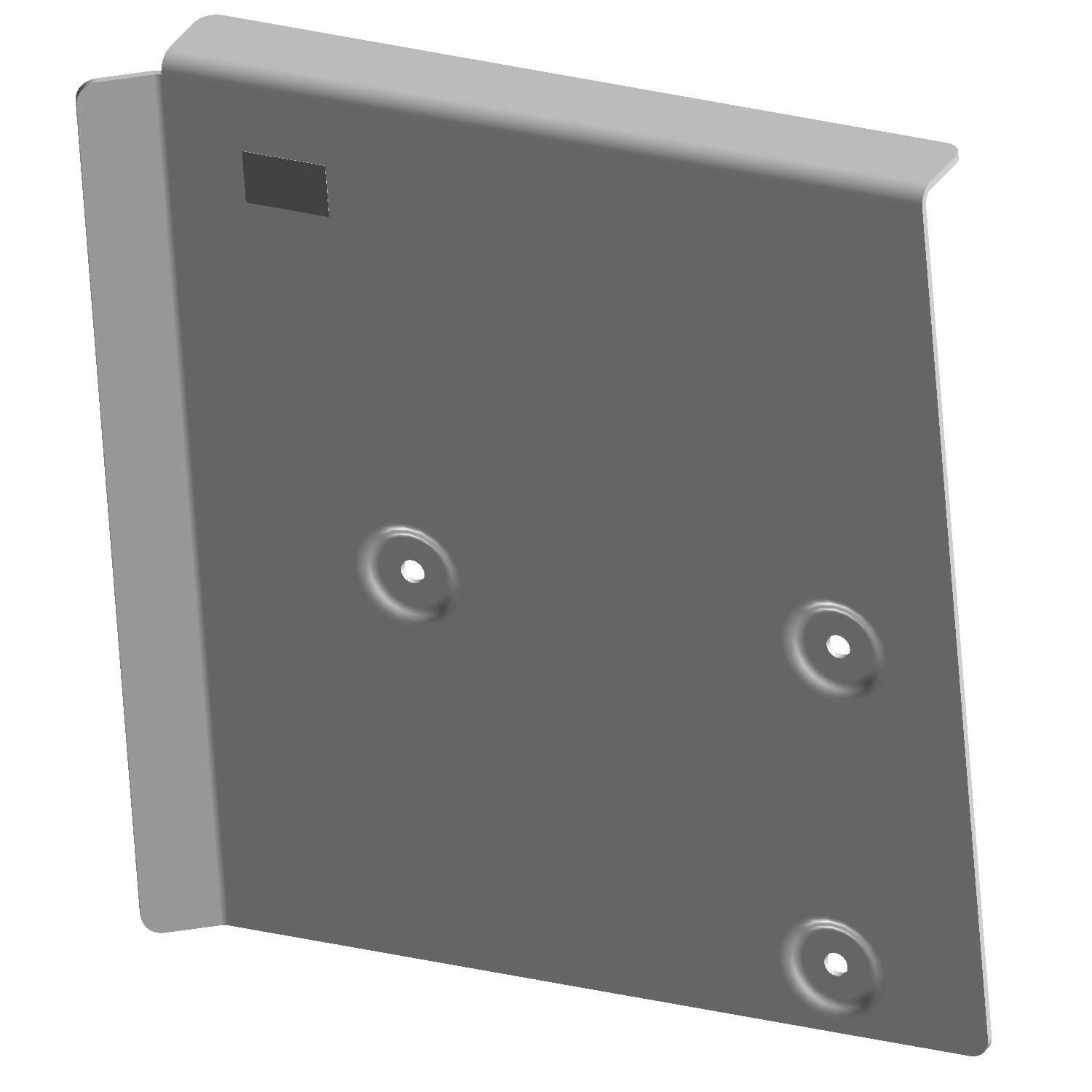 SHIELD-EXHAUST BOX 6X6 NRMM