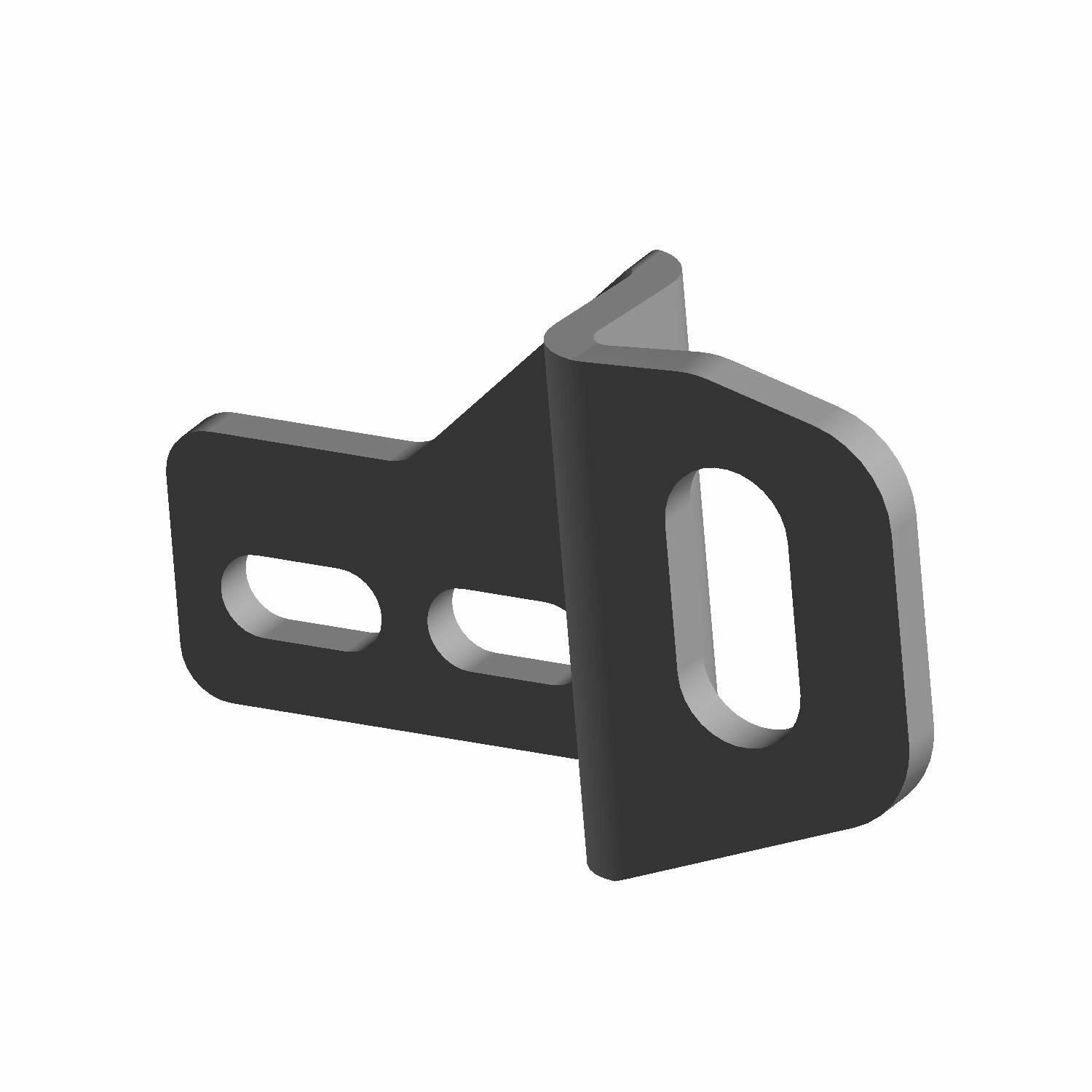 BRKT-STRIKER FRNT RH BLK