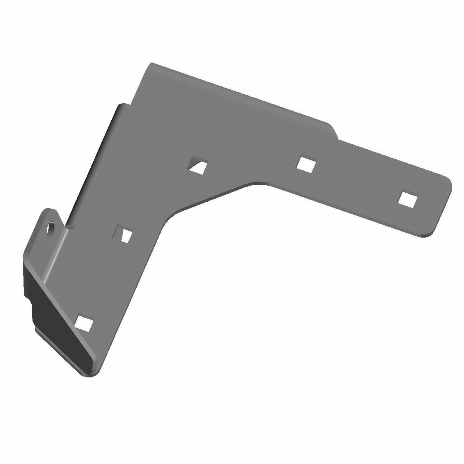 BRKT-DEBRIS FLAP LH BLK
